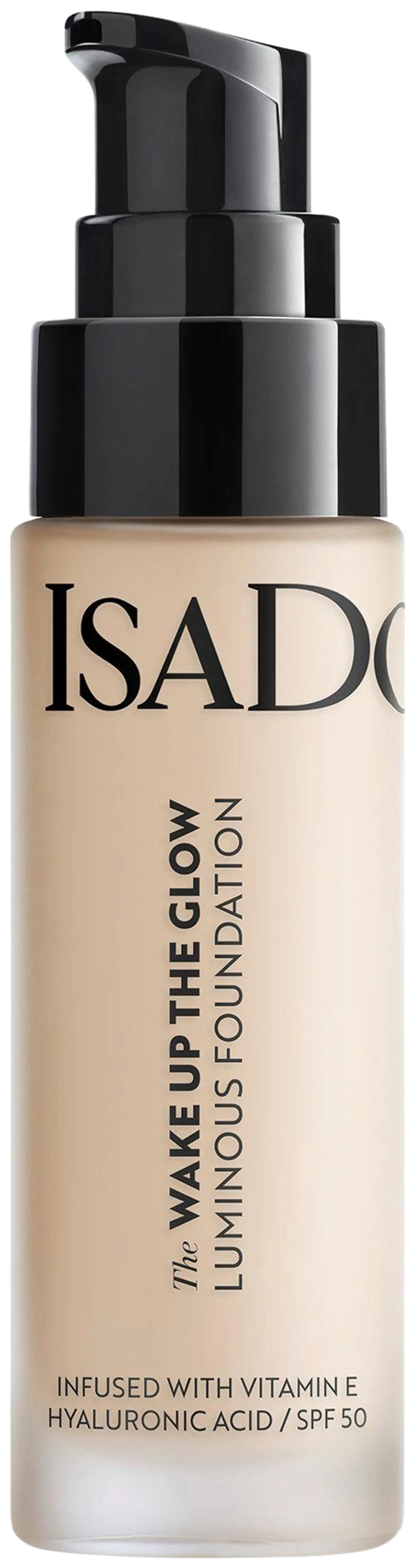 IsaDora Wake Up the Glow Foundation SPF 50 meikkivoide 30 ml - 1N - 1