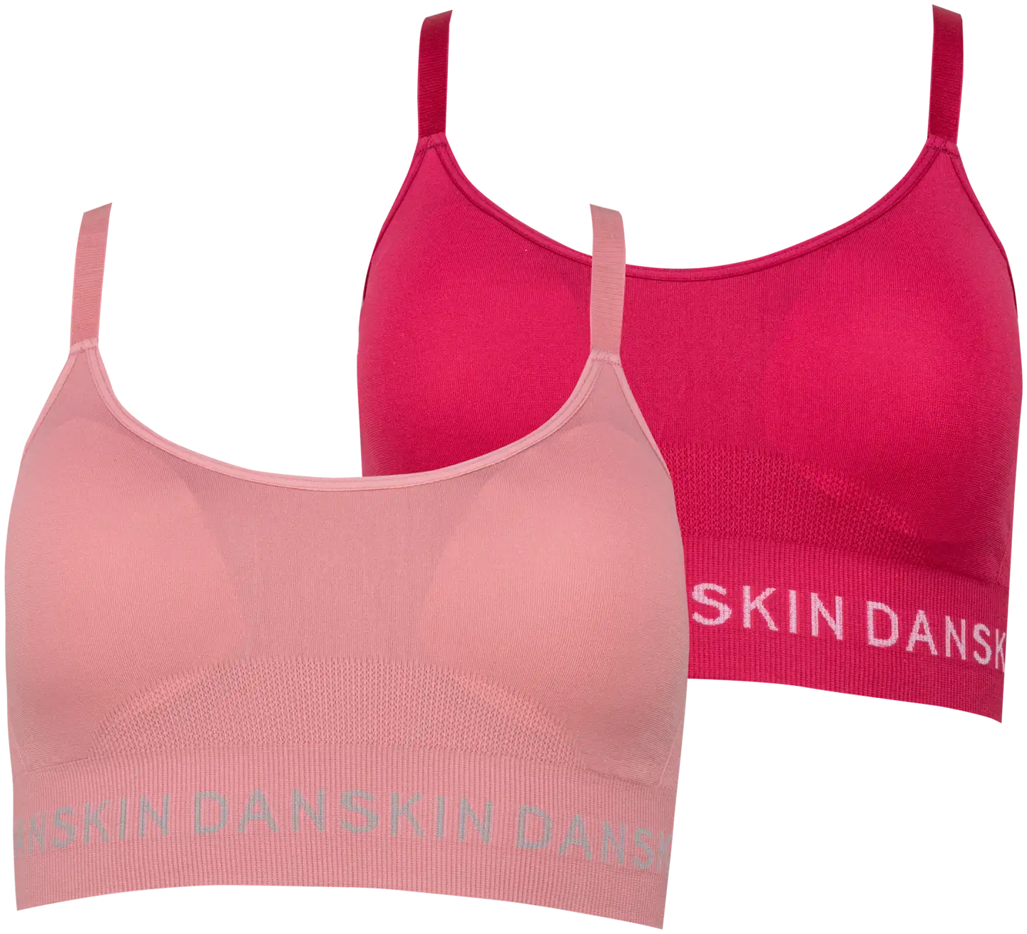 Danskin naisten liivitoppi 211D332445 2-pack - Beaujolois/Lilas - 1