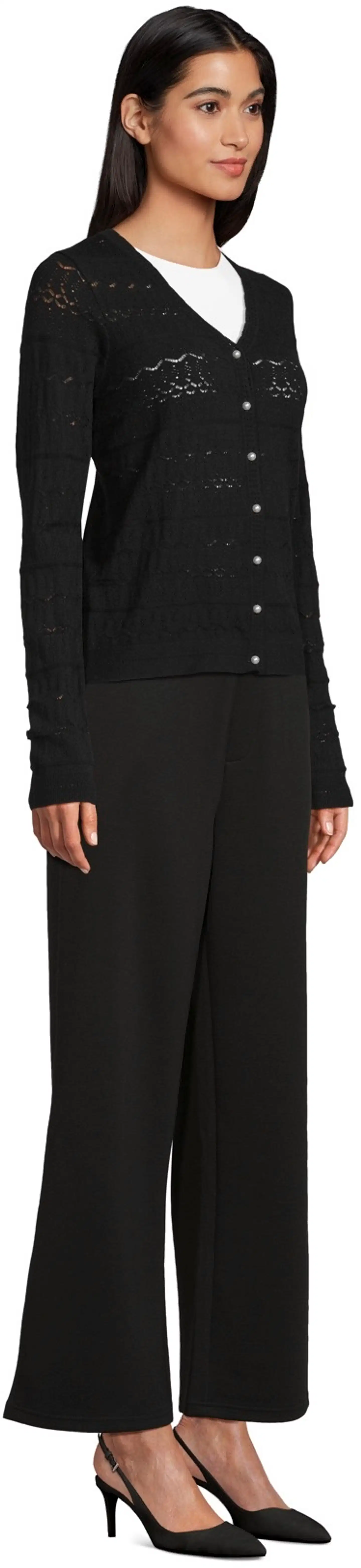 House naisten housut 222H262914 - black - 4