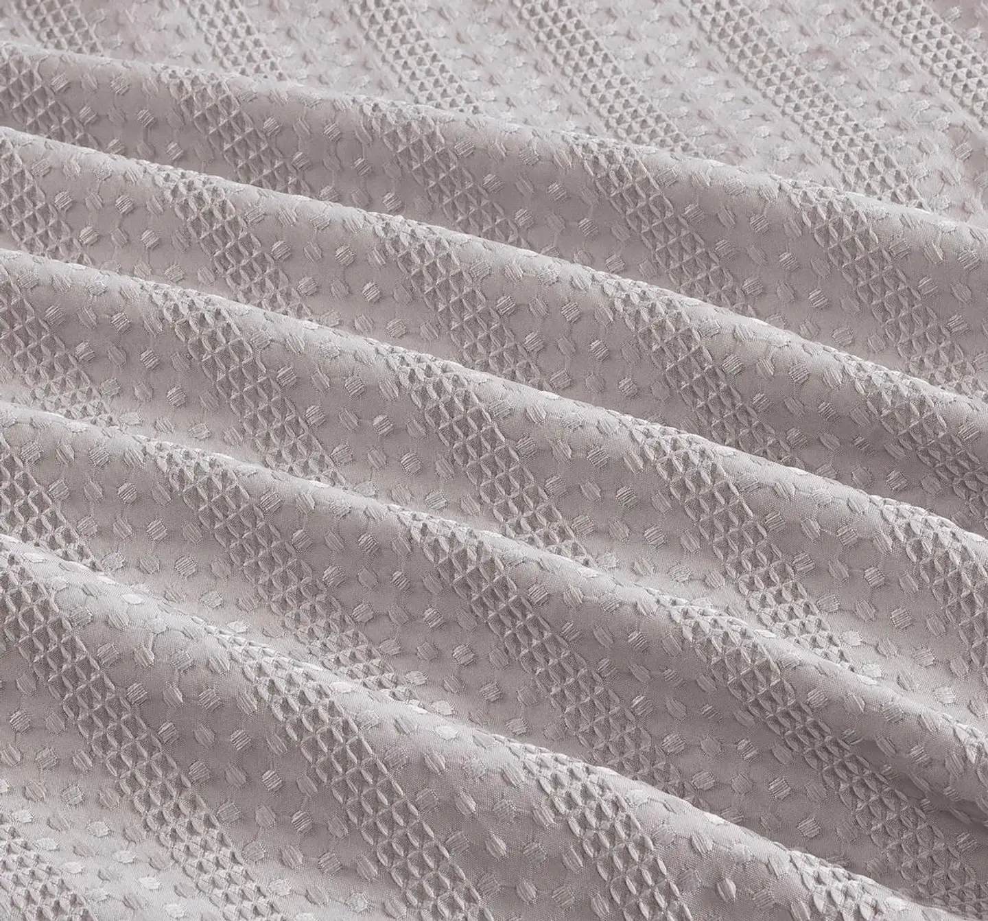 Home & Main päiväpeitto Waffle Jacq 260x260 cm beige - 2