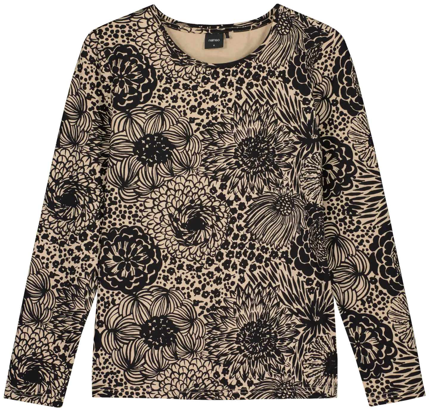 Nanso Huvi naisten pusero - BEIGE - 1