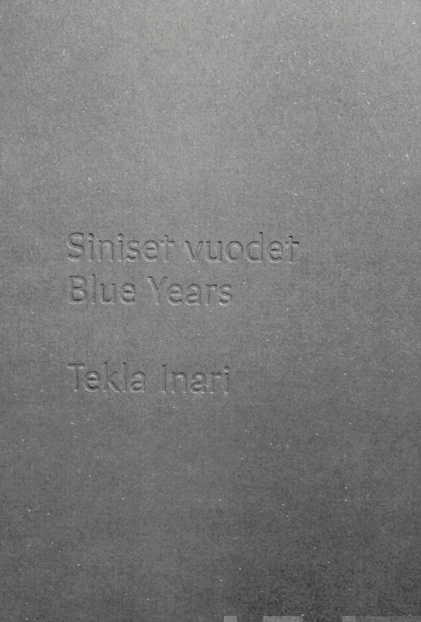 Inari, Siniset vuodet - Blue Years