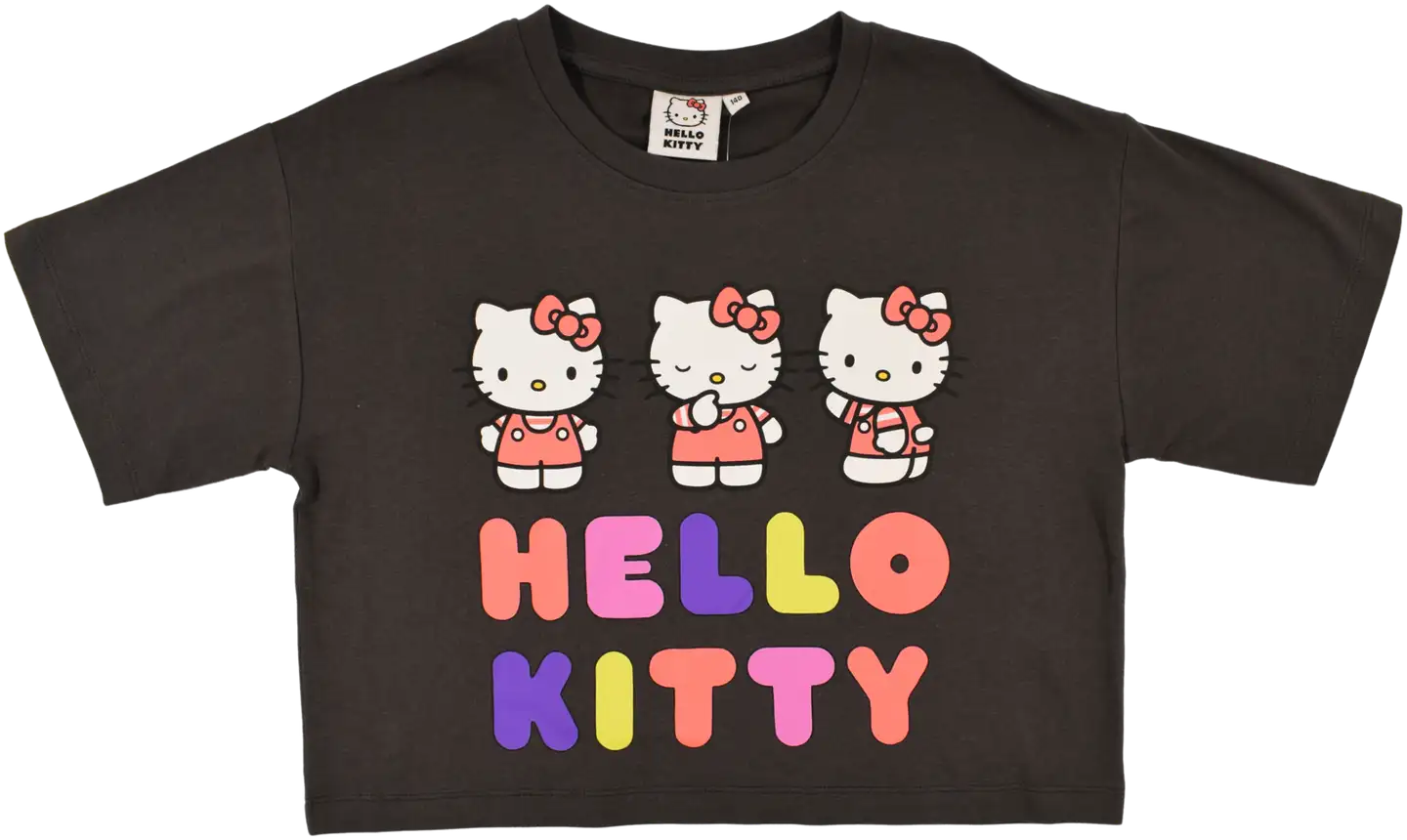 Hello Kitty nuorten t-paita - asphalt