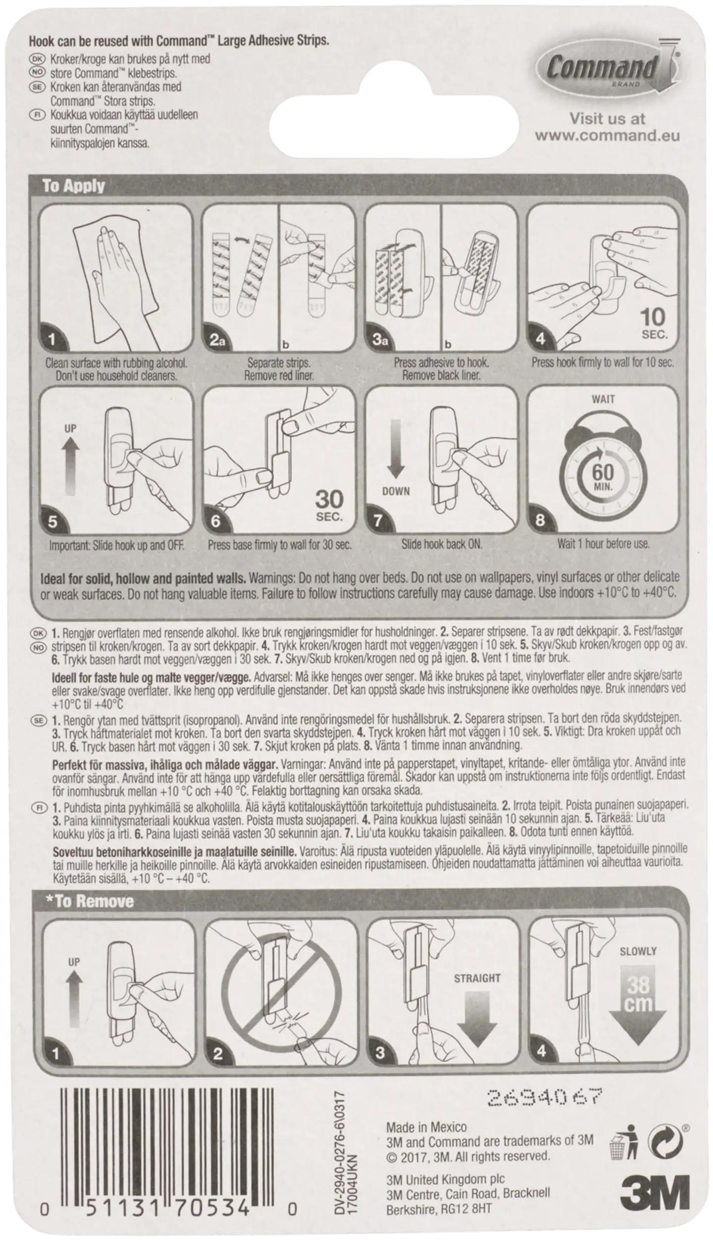 Command™ jumbo-yleiskoukku 17004 - 8