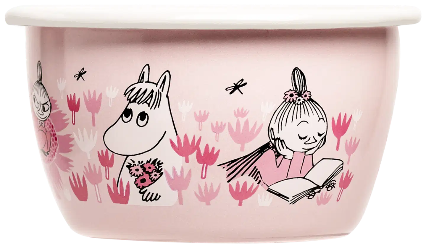 Muurla emalikulho Muumi Tytöt 3 dl - 2