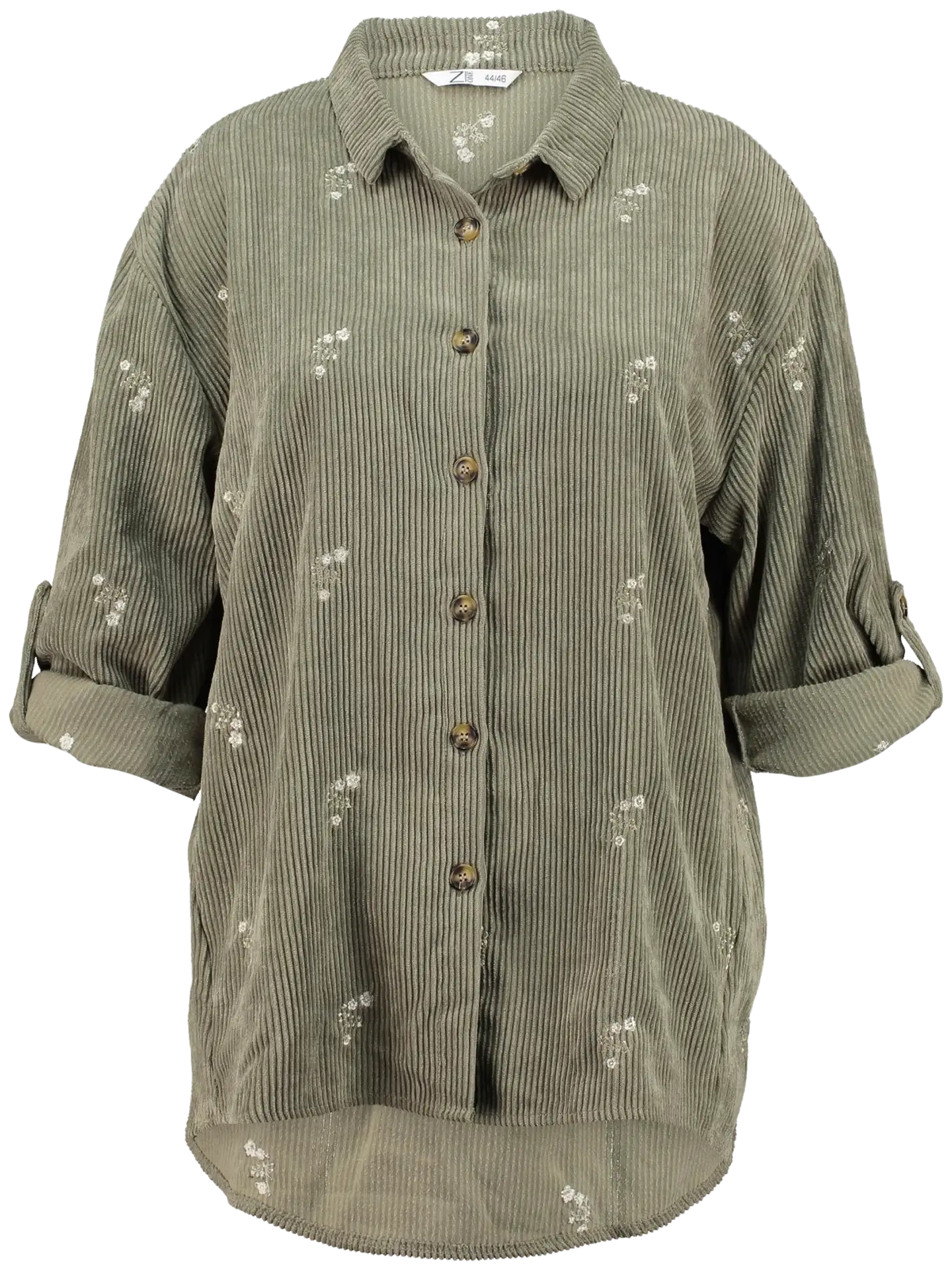 Z-one naisten paitis Ro44bina - khaki flower - 1