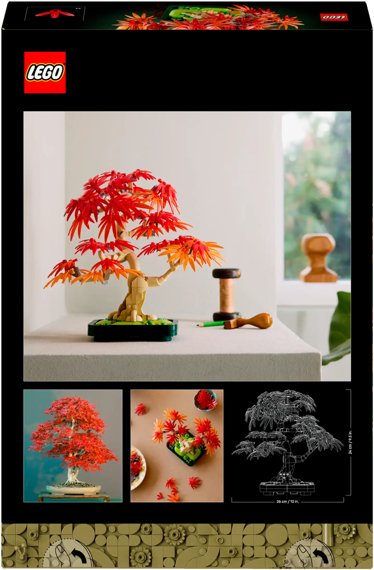 LEGO® Botanicals 10348 Punalehtinen japaninvaahtera-bonsaipuu - 3