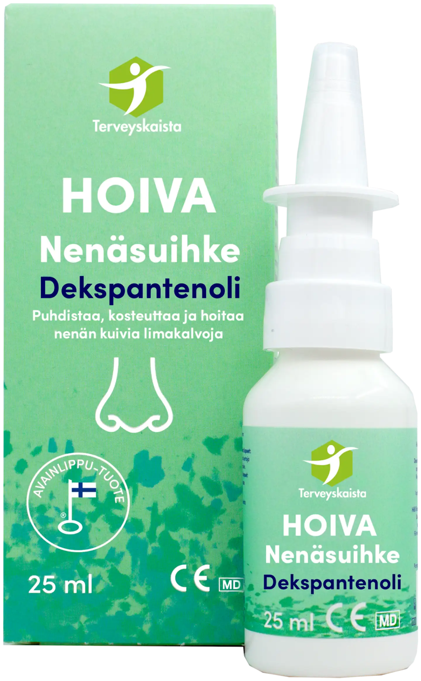 Terveyskaista HOIVA® Dekspantenoli Nenäsuihke 25 ml