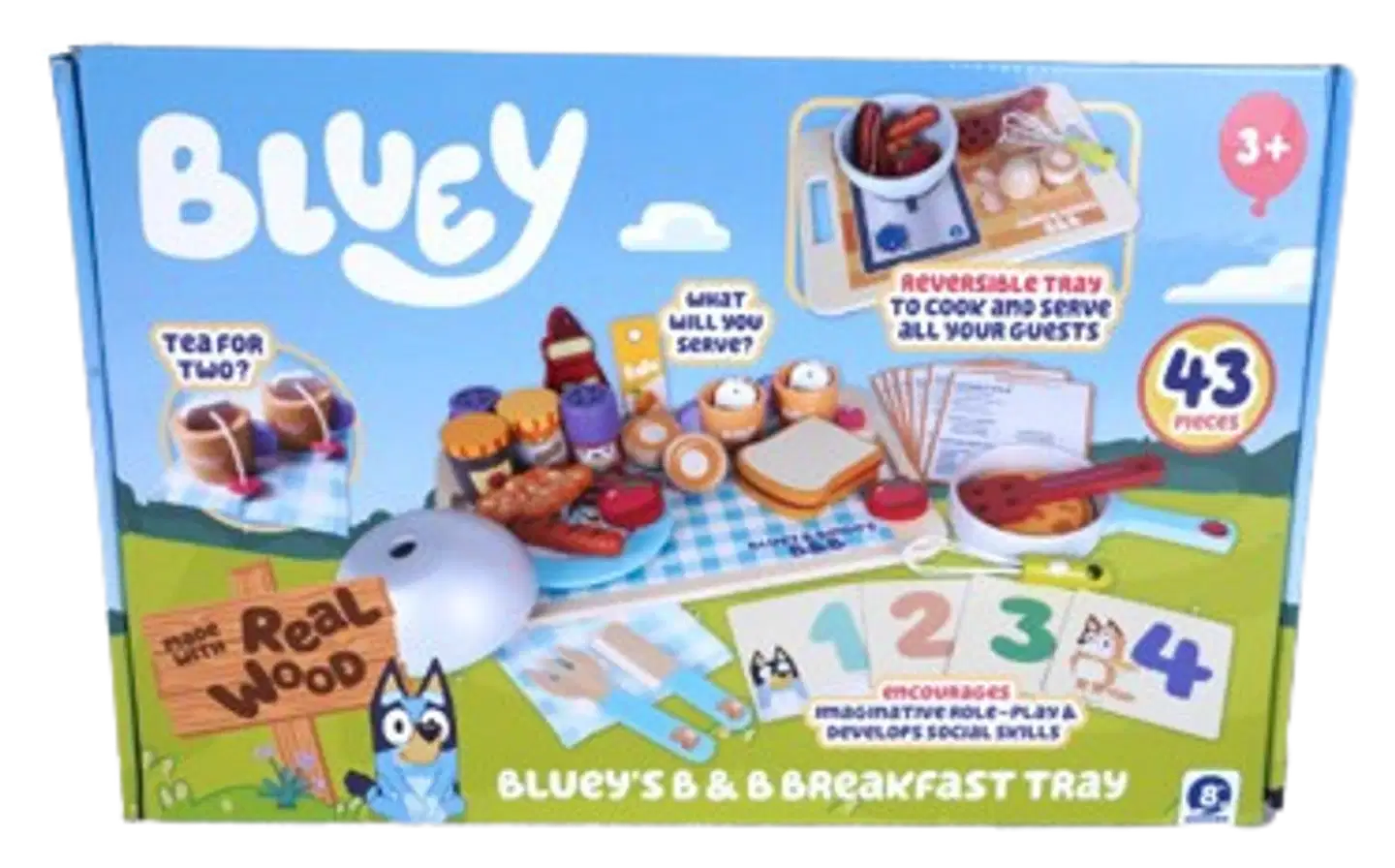 Bluey Hotelli aamiaistarjotin