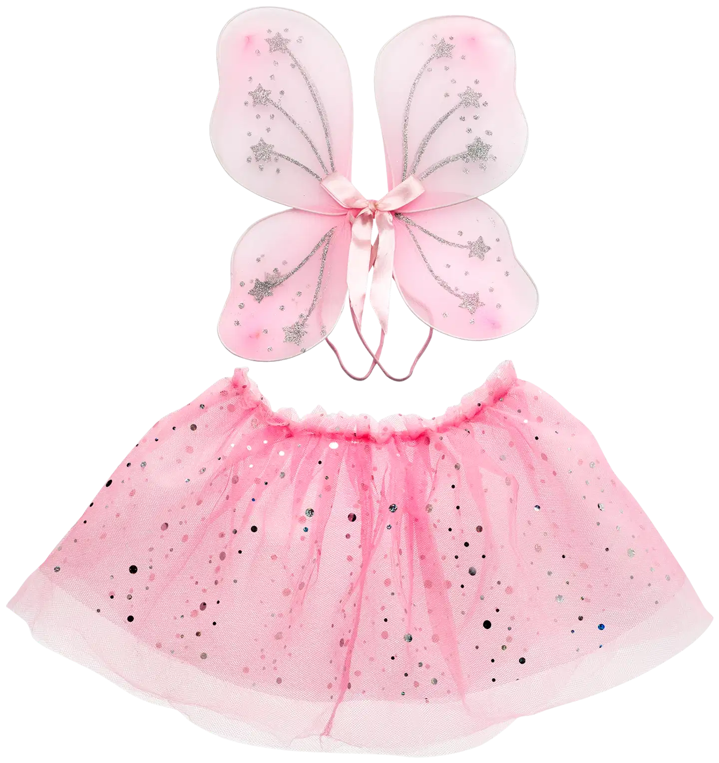 Micki prinsessa hame ja siivet setti rooliasu