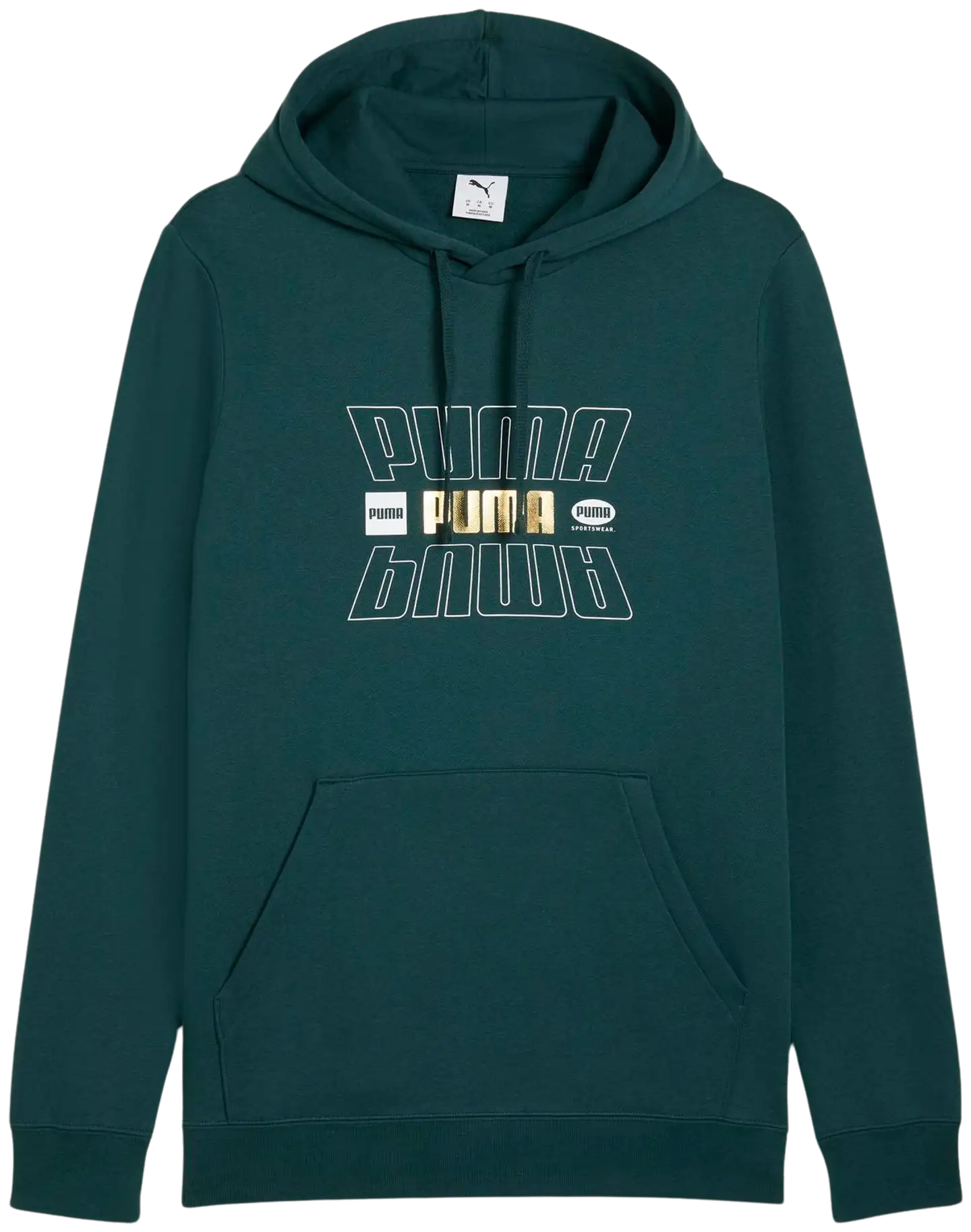 Puma miesten huppari Ess Logo Lab Holiday - Green Terrain