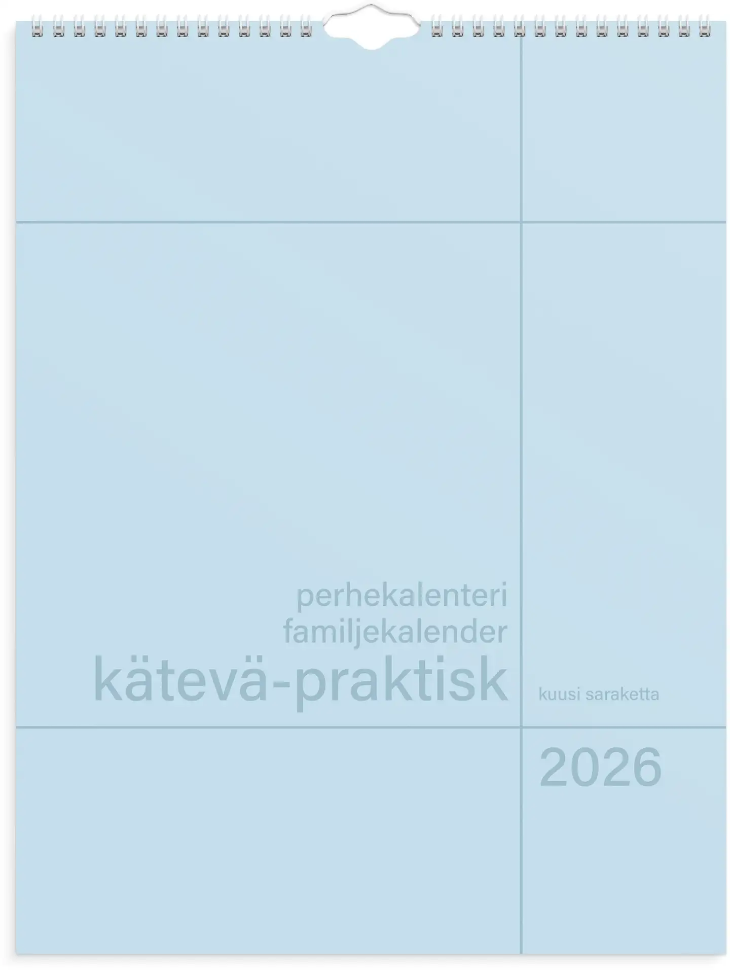 Burde Perhekalenteri 2026 Kätevä - 1