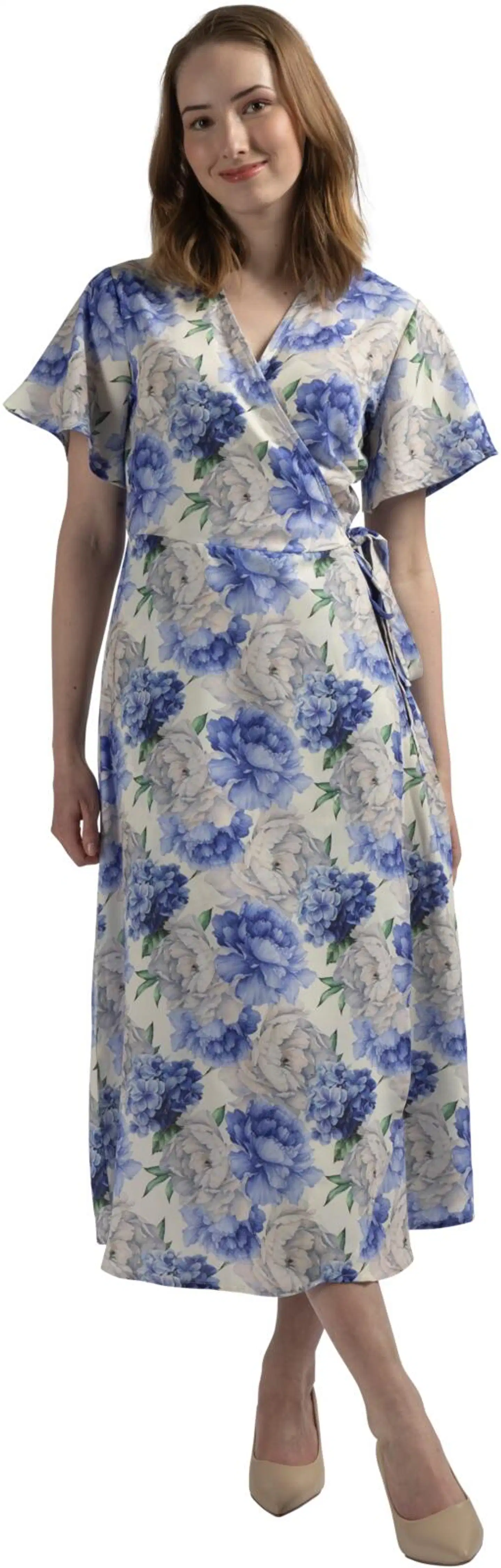 House naisten kietaisumekko 218H261737 - AOP - 6