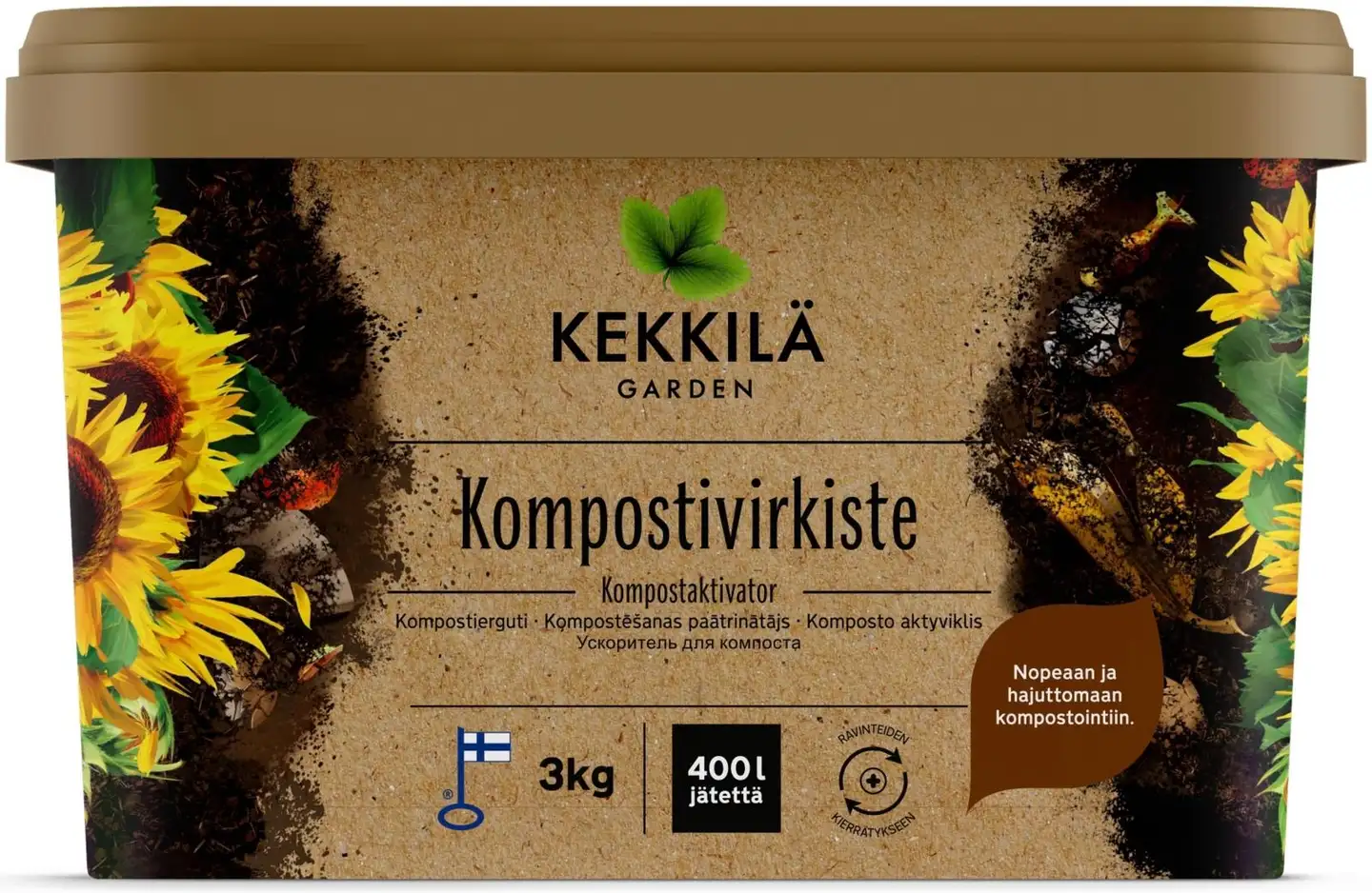 Kekkilä 3kg Kompostivirkiste