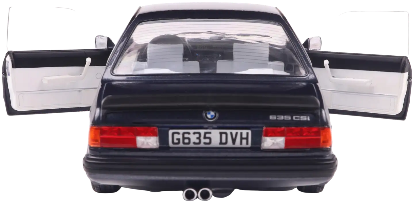 Solido 1:18 BMW 635 CSI (E24) Macau blue keräilyauto pienoismalli - 5