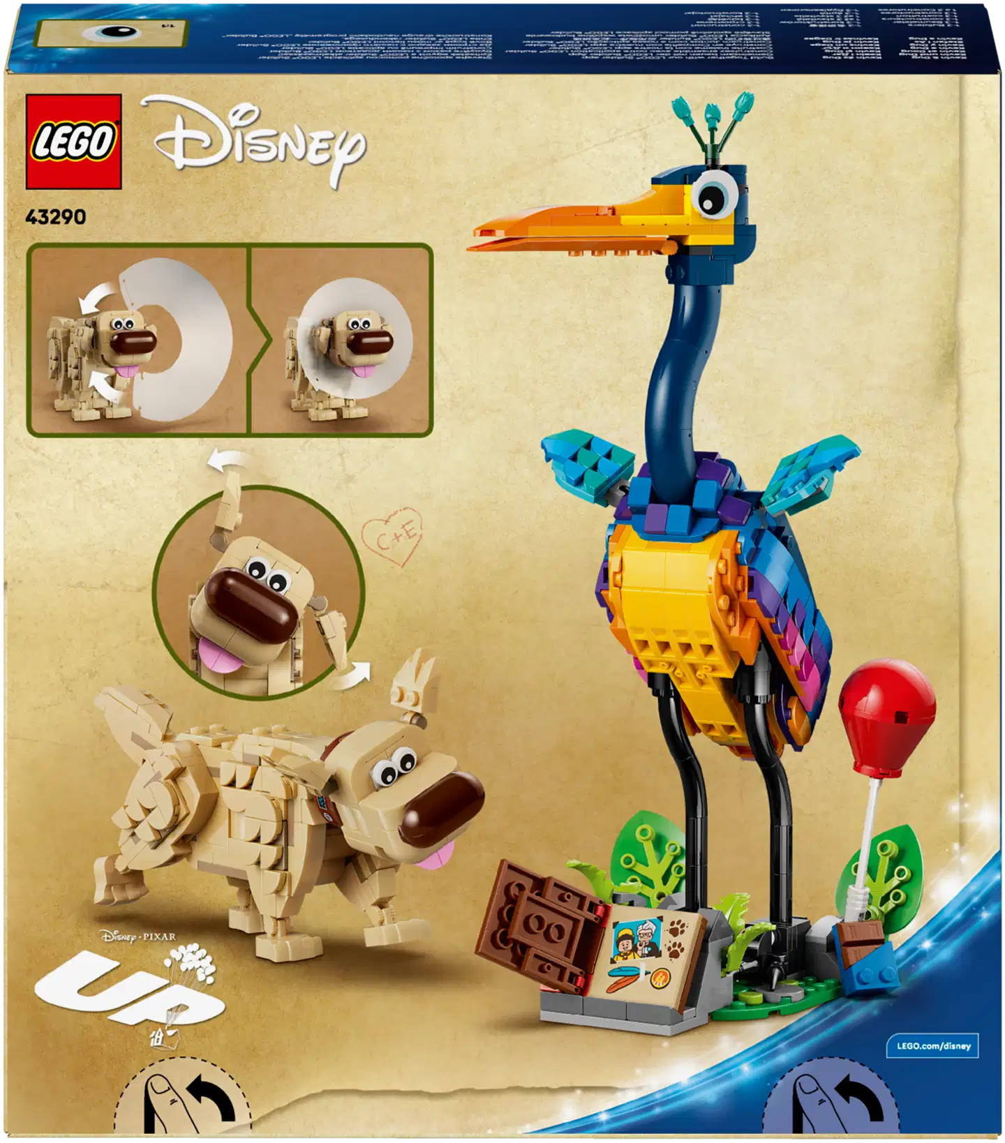 LEGO® Disney Pixar 43290 Kevin ja Dogi - 4
