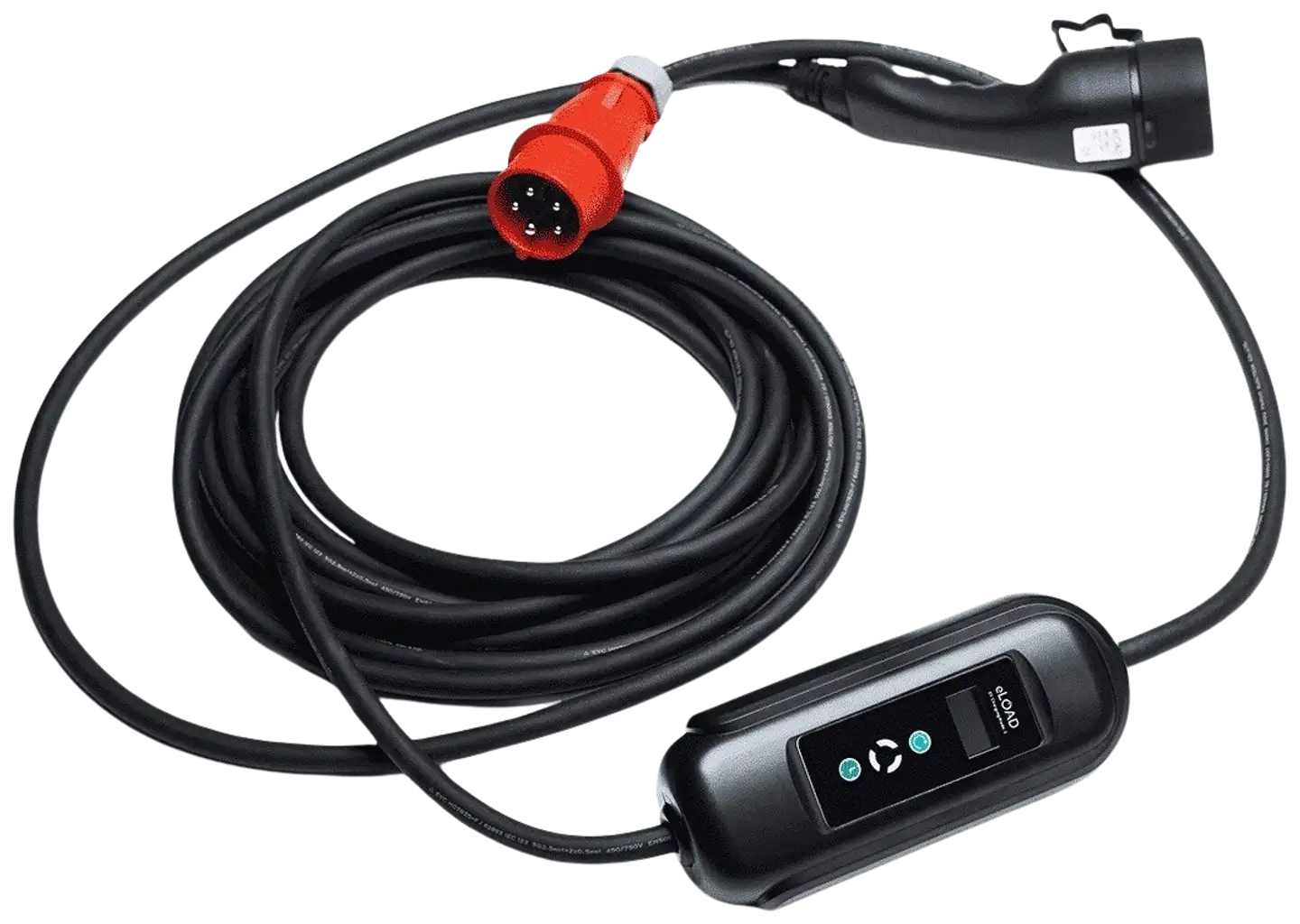 eLOAD latauslaite 3x16a 11kw 10m johdolla - 1