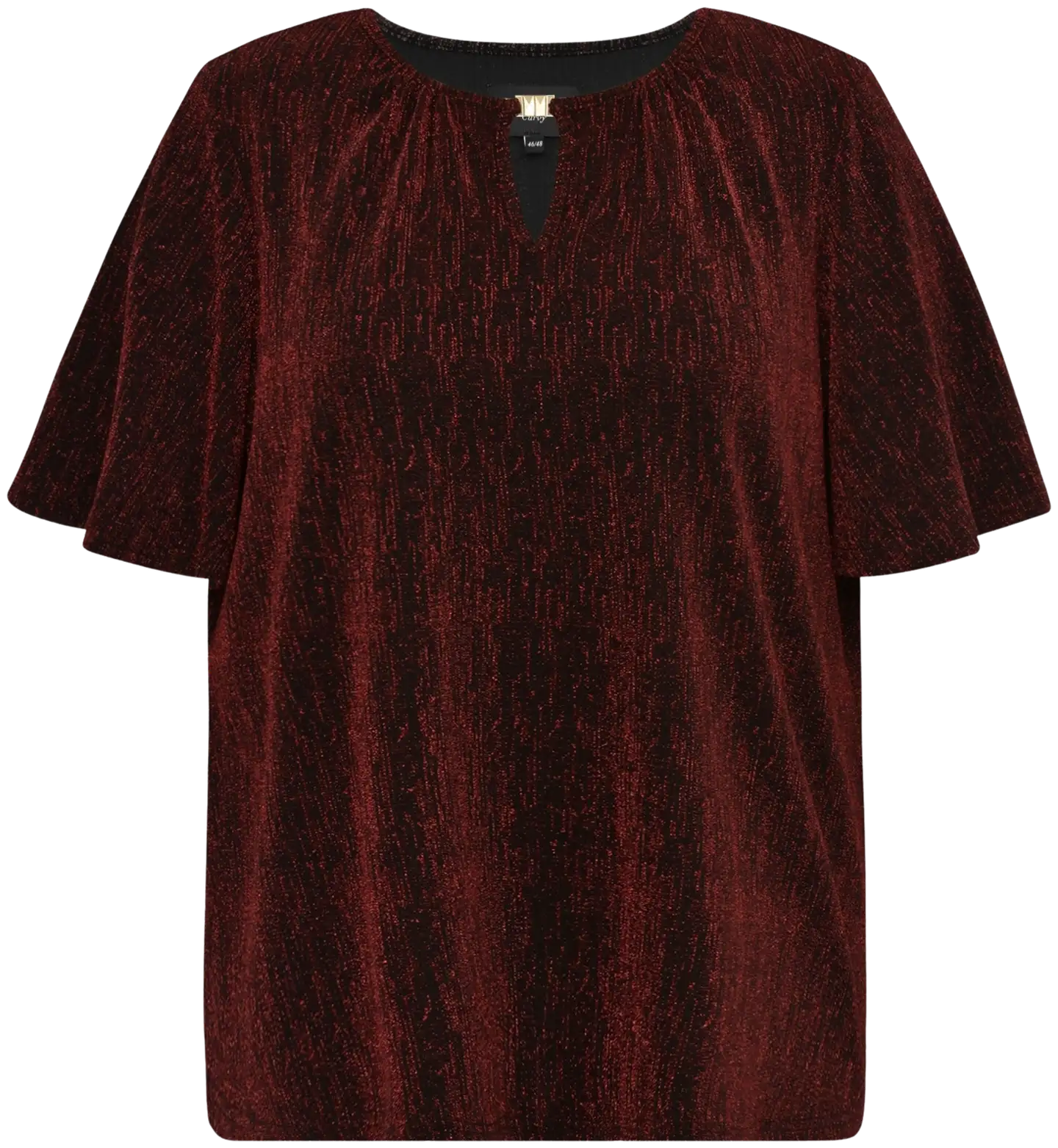 Now Curvy naisten juhlatunika 11861 - Glitter - 1