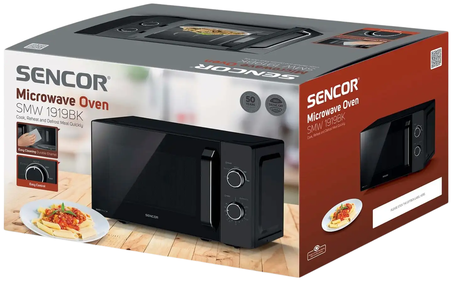 Sencor mikroaaltouuni SMW 1919BK musta - 7