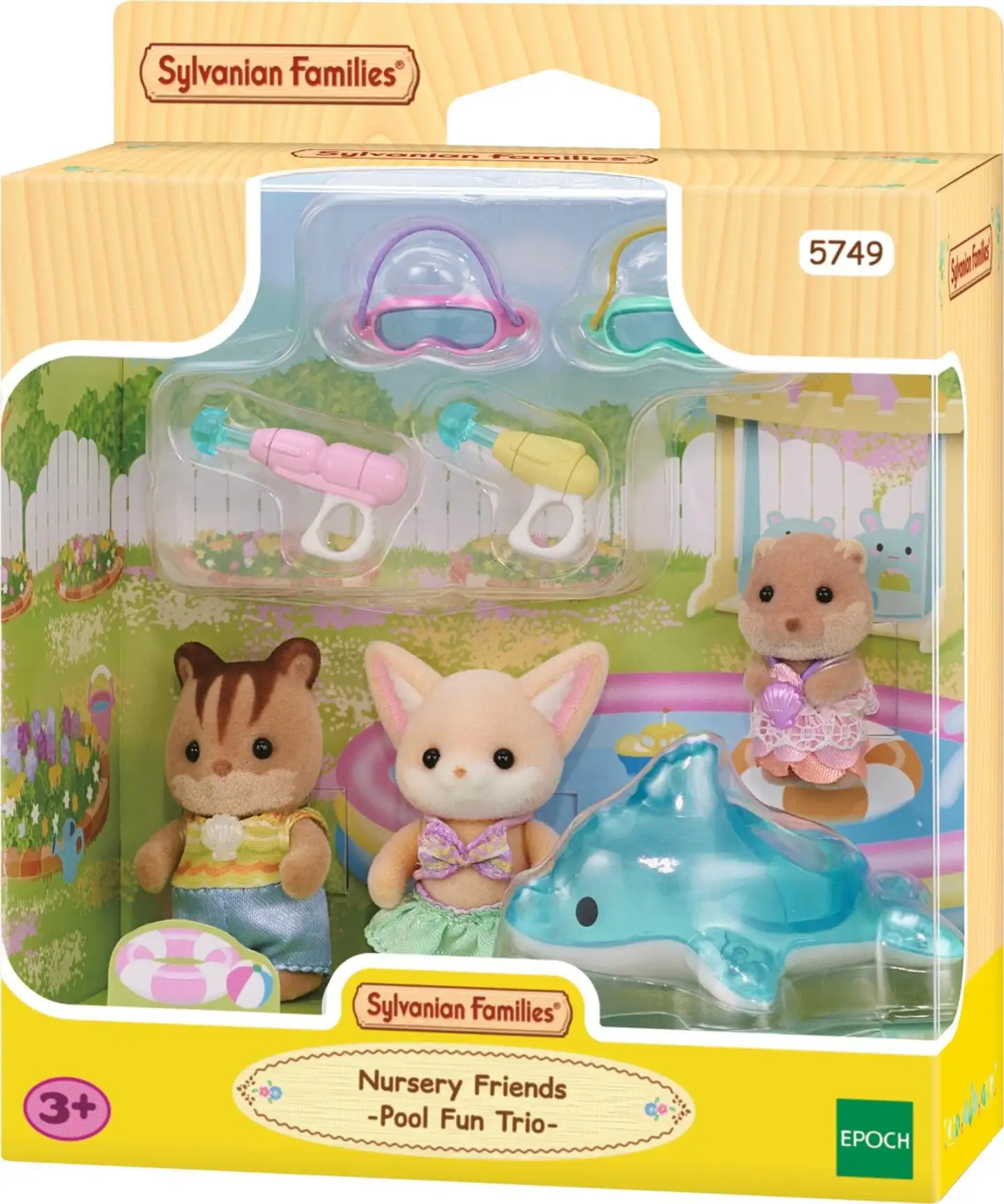 Sylvanian Families Kolmoset altaalla - 1