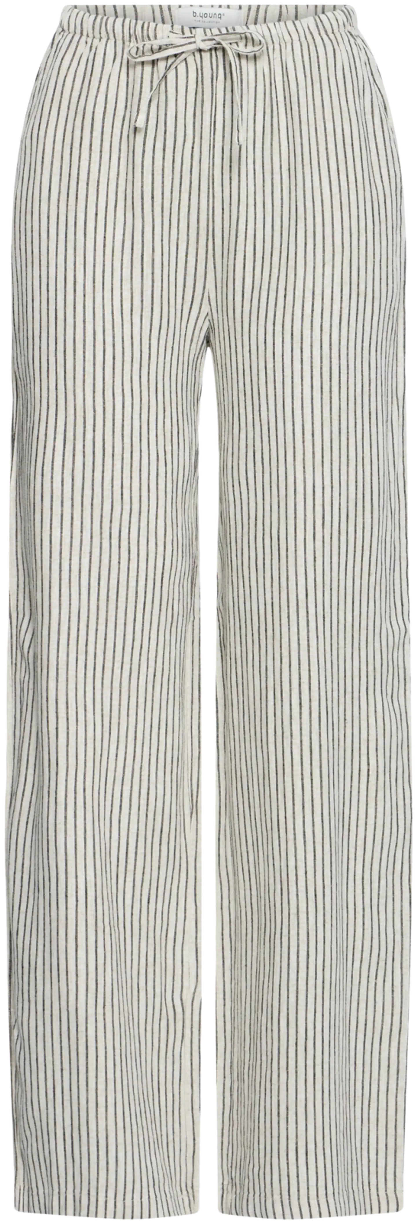 B.young naisten housut Byfalakka - RAINY DAY STRIPE - 1