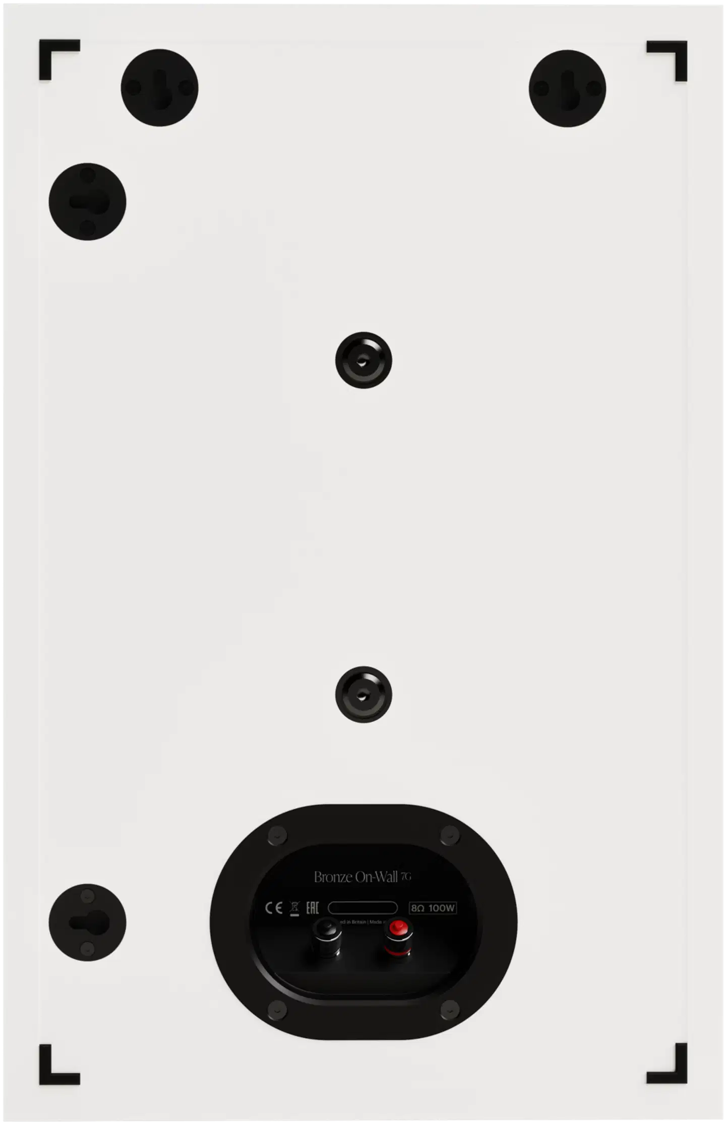 Monitor Audio Bronze 7G On-Wall seinäkaiutin valkoinen - 3