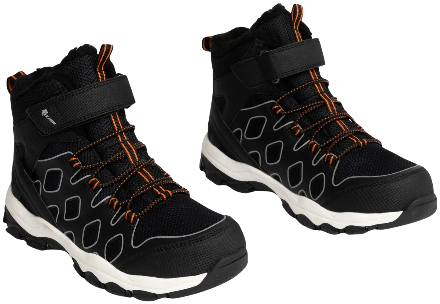 Lejon lasten vedenpitävät talvikengät Aiden WP Mid - BLACK - 3