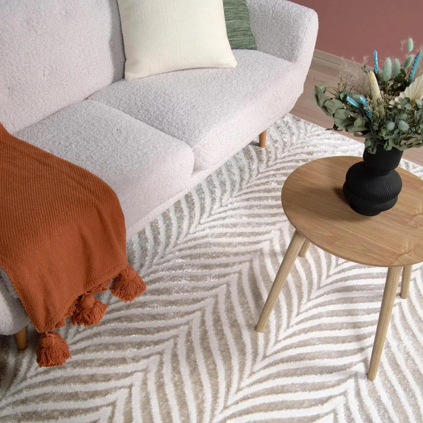 NOKOHOME nukkamatto Latte 160x235cm beige - 5