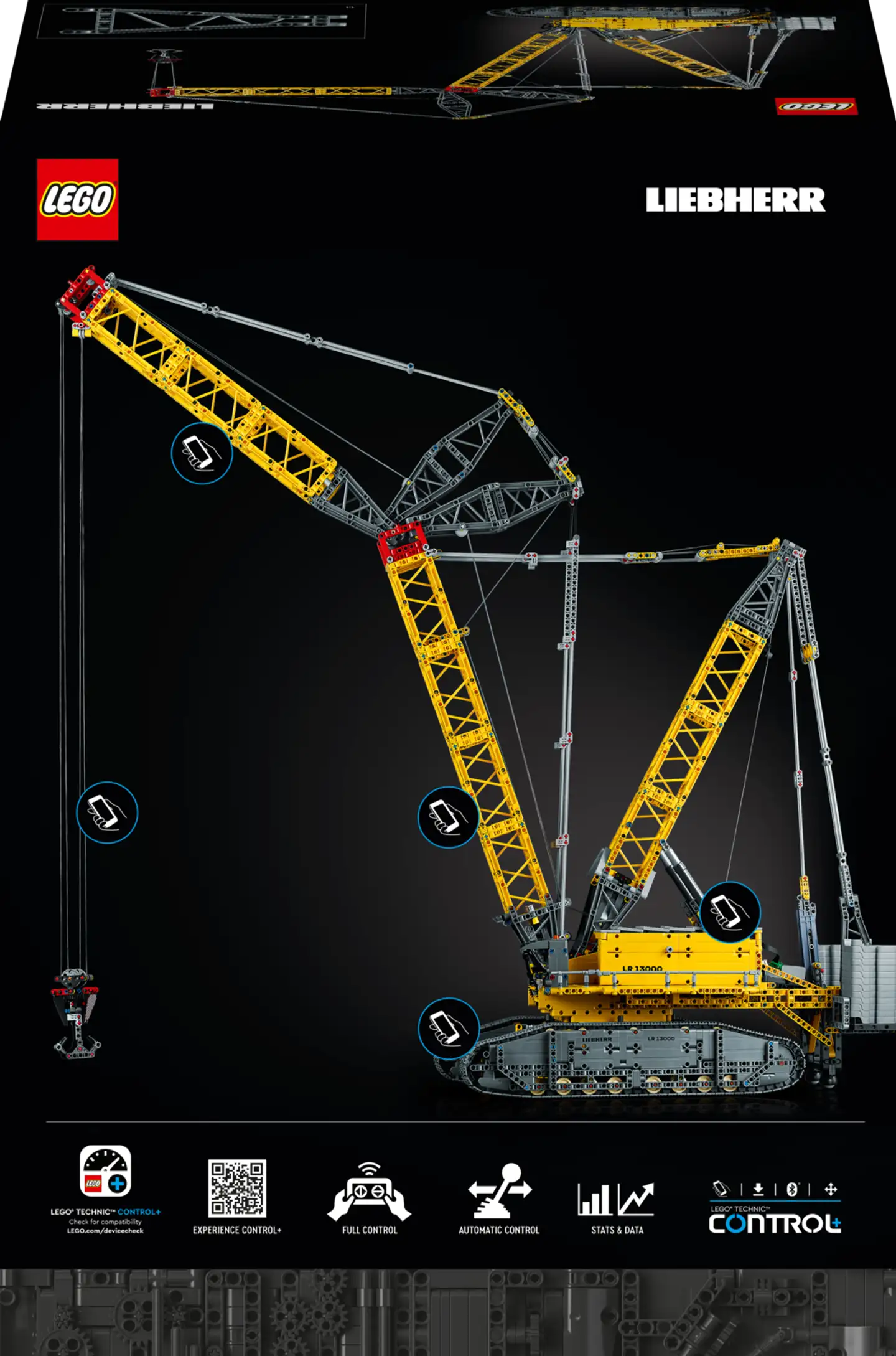 LEGO® Technic 42146 Liebherr LR 13000 ‑telanosturi - 2