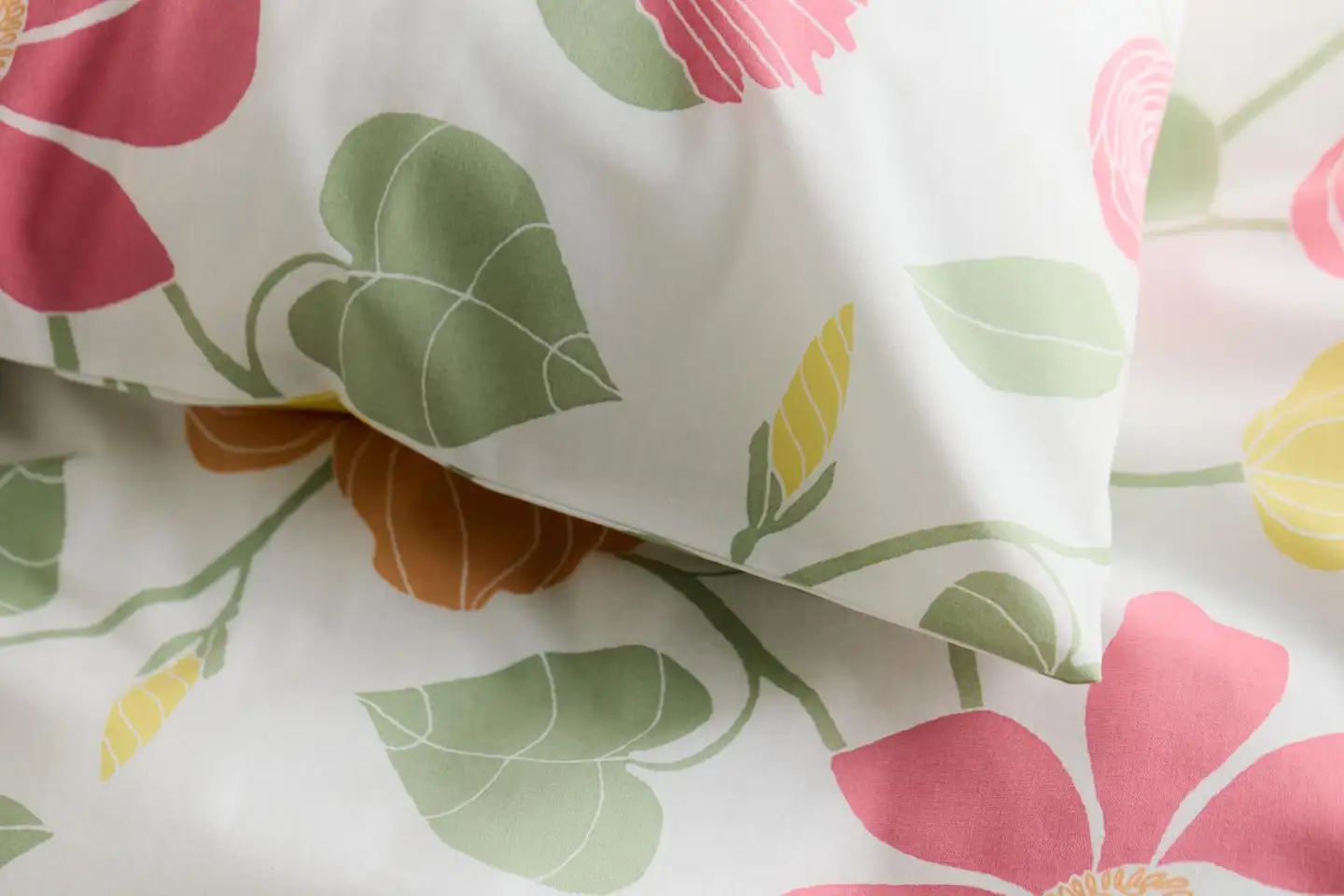 Finlayson pussilakanasetti Unelma 150X210+50X60 vihreä/valk/pinkki - 5