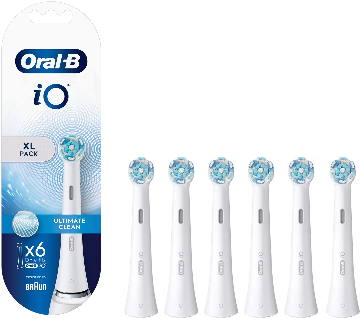 Oral-B Vaihtoharjat iO Ultimate Clean 6 kpl