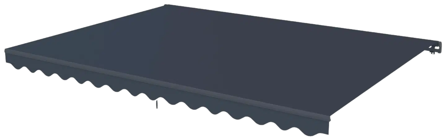 Lykke markiisi 3,95x3 m, tummanharmaa - 6