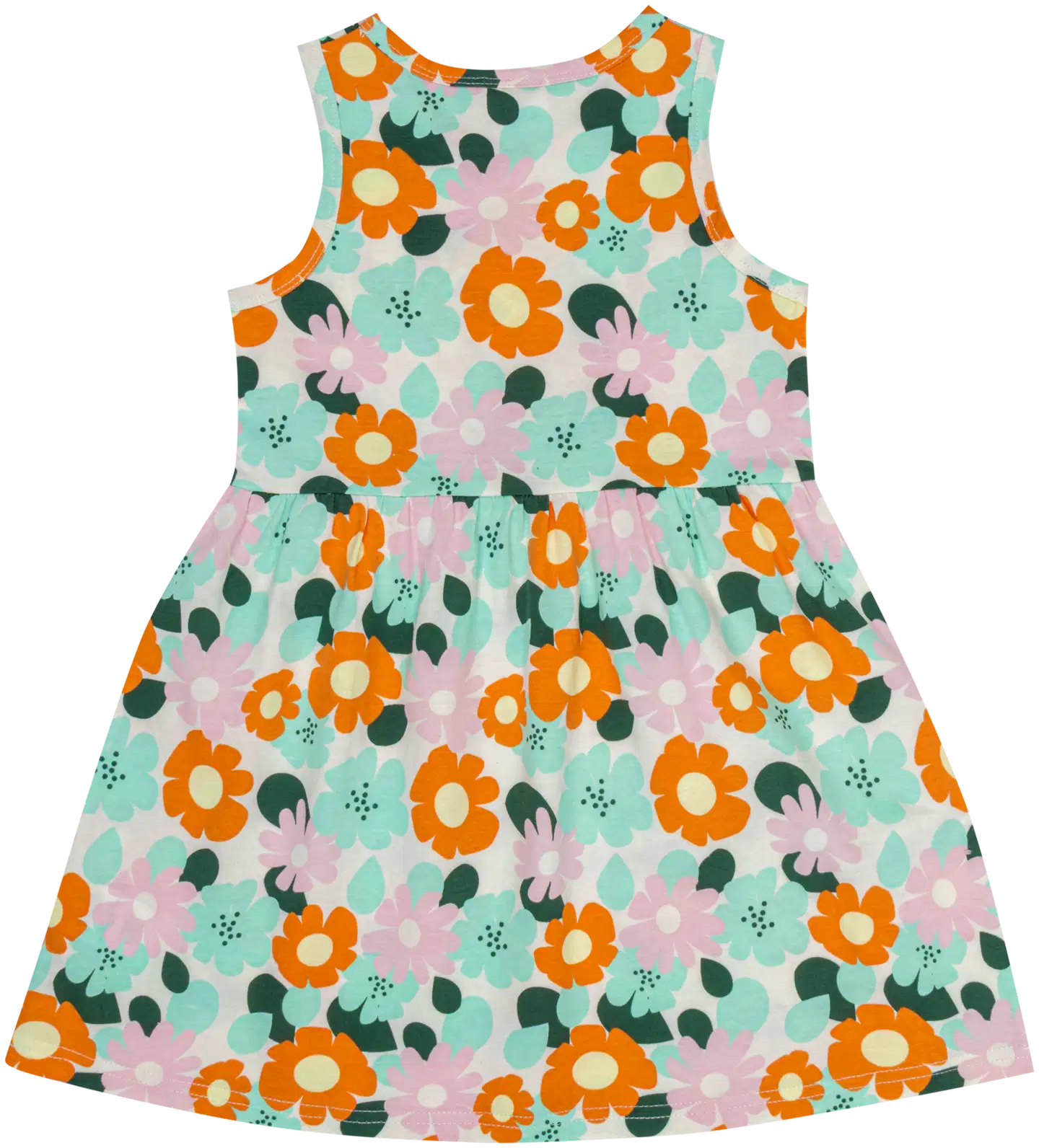 Ciraf lasten mekko kukka 25TC261625 - green flower aop - 2