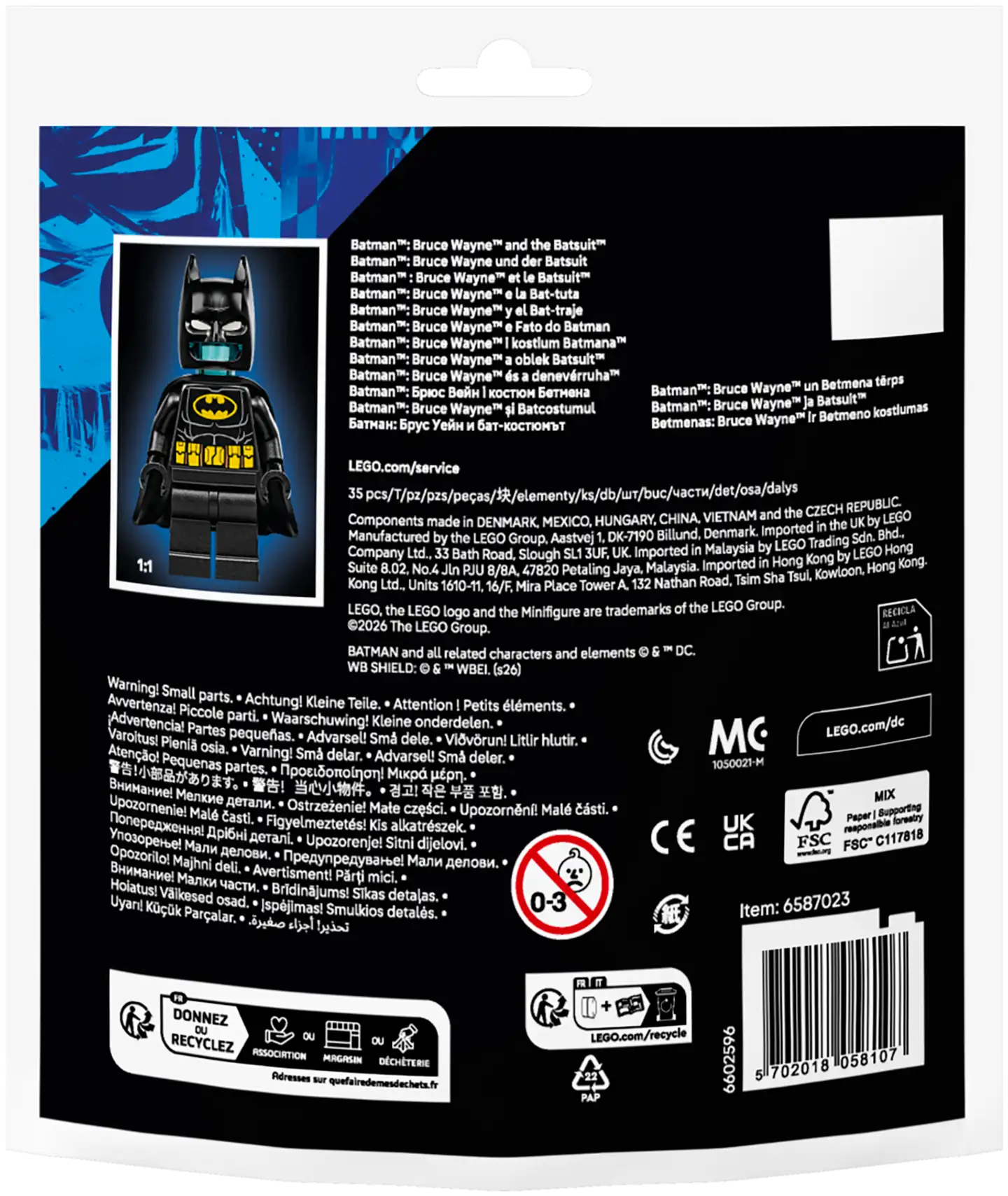 LEGO® Recruitment Bags 30726 Batman™: Bruce Wayne™ ja Batsuit™ - 3