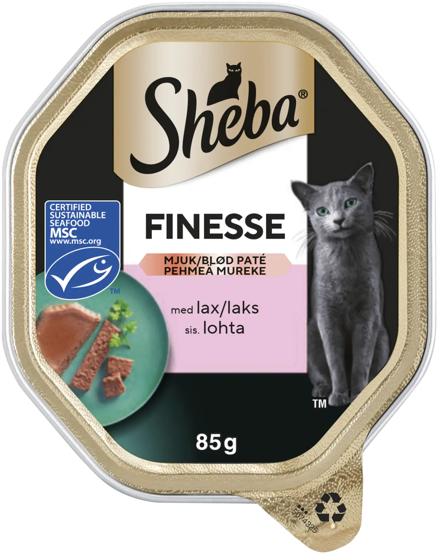 Sheba 85g Finesse Soft Paté lohta MSC