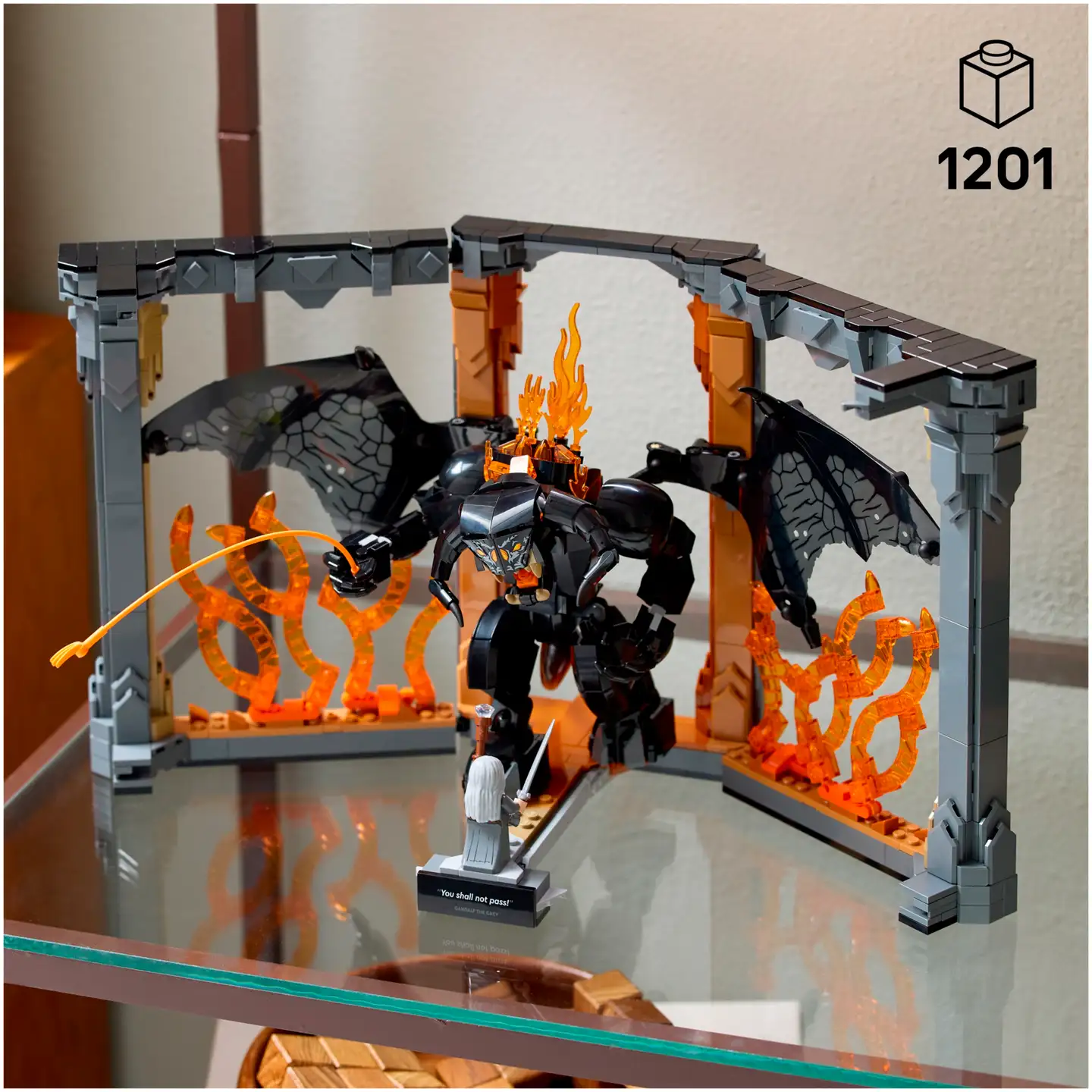 LEGO® Icons 10367 Taru sormusten herrasta: Balrogin kirjaminimaailma - 9