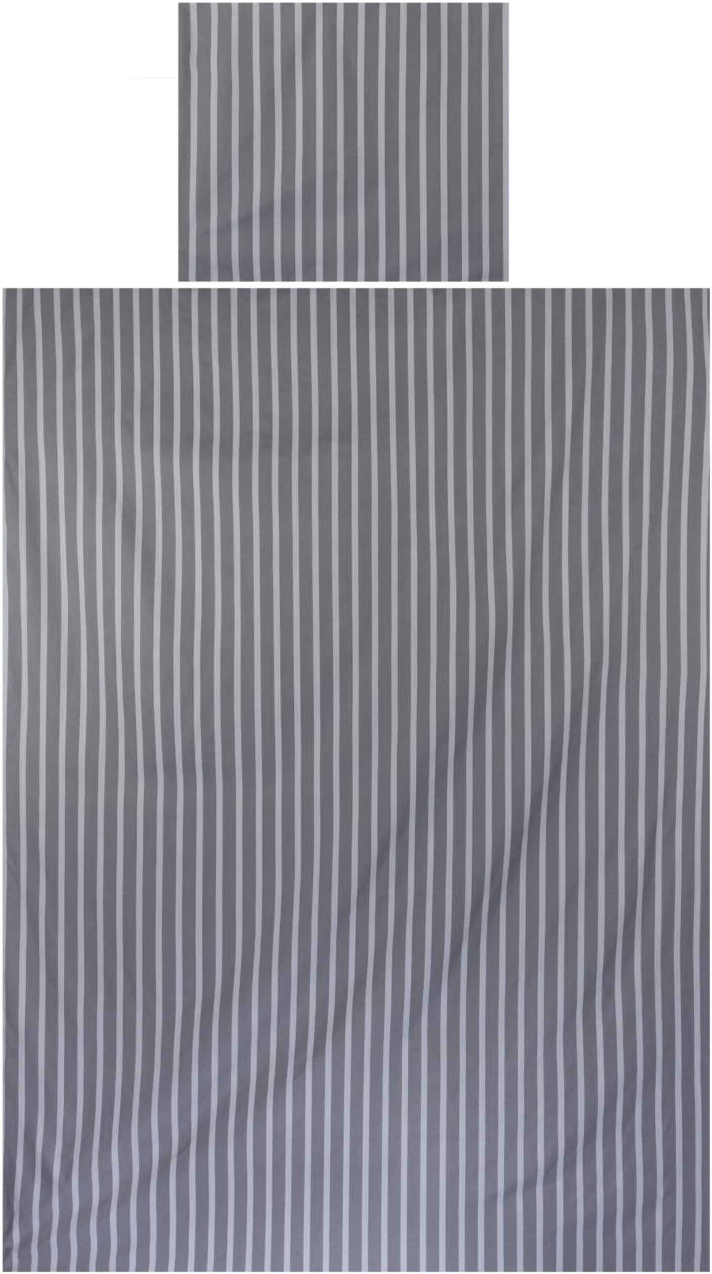 House pussilakanasetti Stripe 150x210 cm harmaa - 1