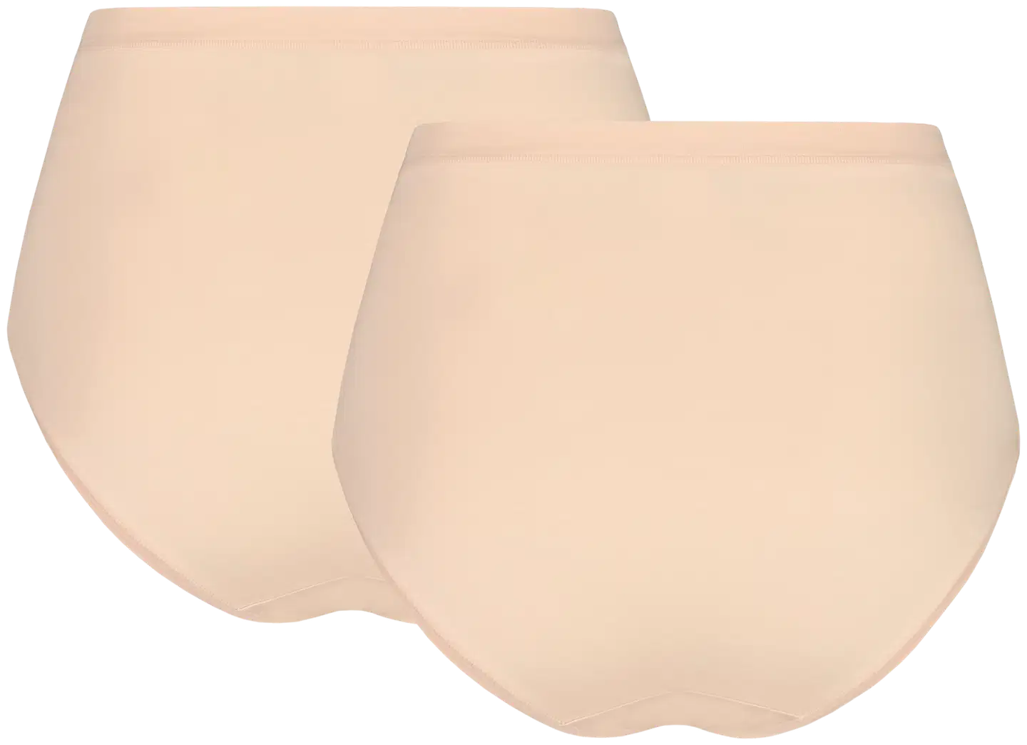 Pierre Robert naisten High Waist Tencel Modal alushousut 2-pack - Powder - 3