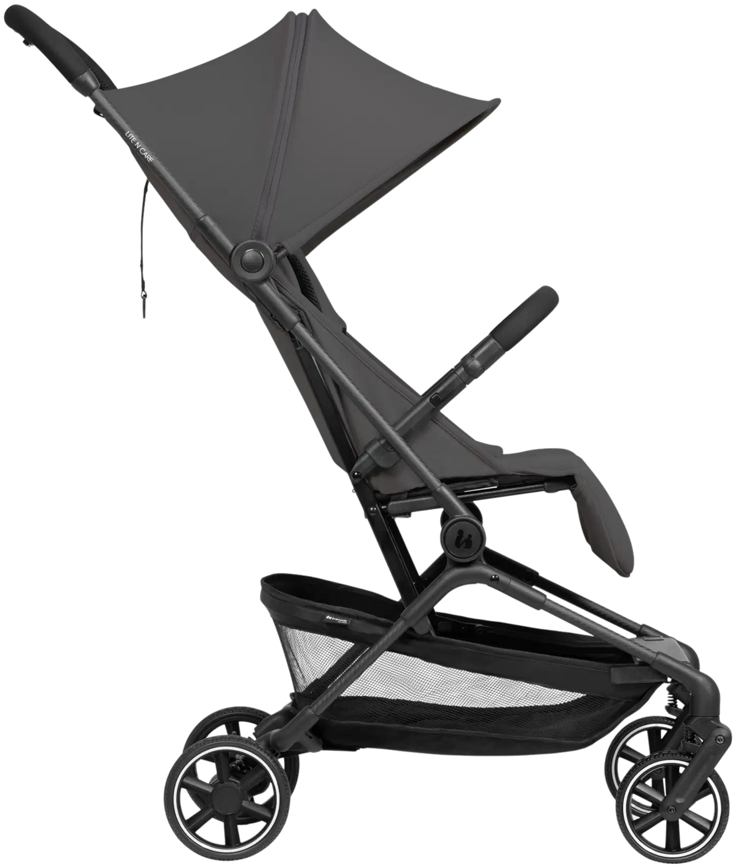 Hauck matkarattaat Lite N Care harmaa - 2