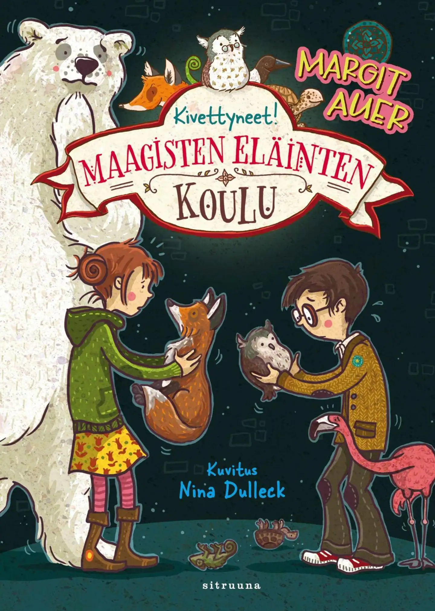 Auer, Maagisten eläinten koulu 9 - Kivettyneet!