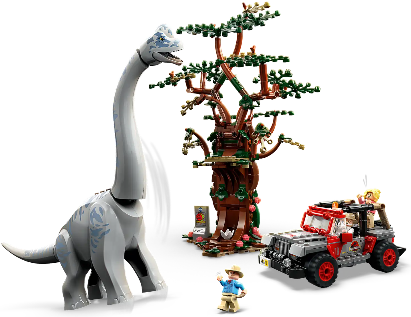 LEGO Jurassic World 76960 Brachiosaurus löydetään - 7