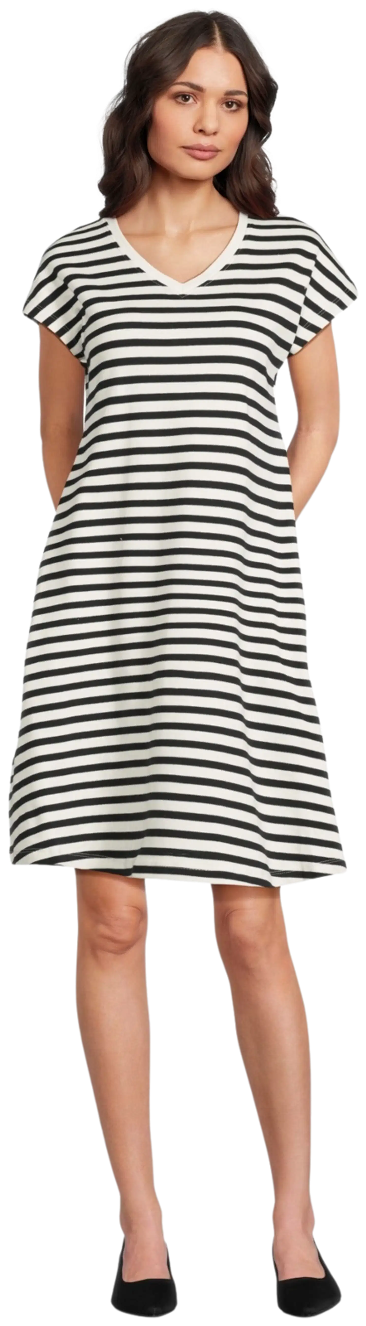 House naisten raidallinen mekko 218H261714 - Striped - 1