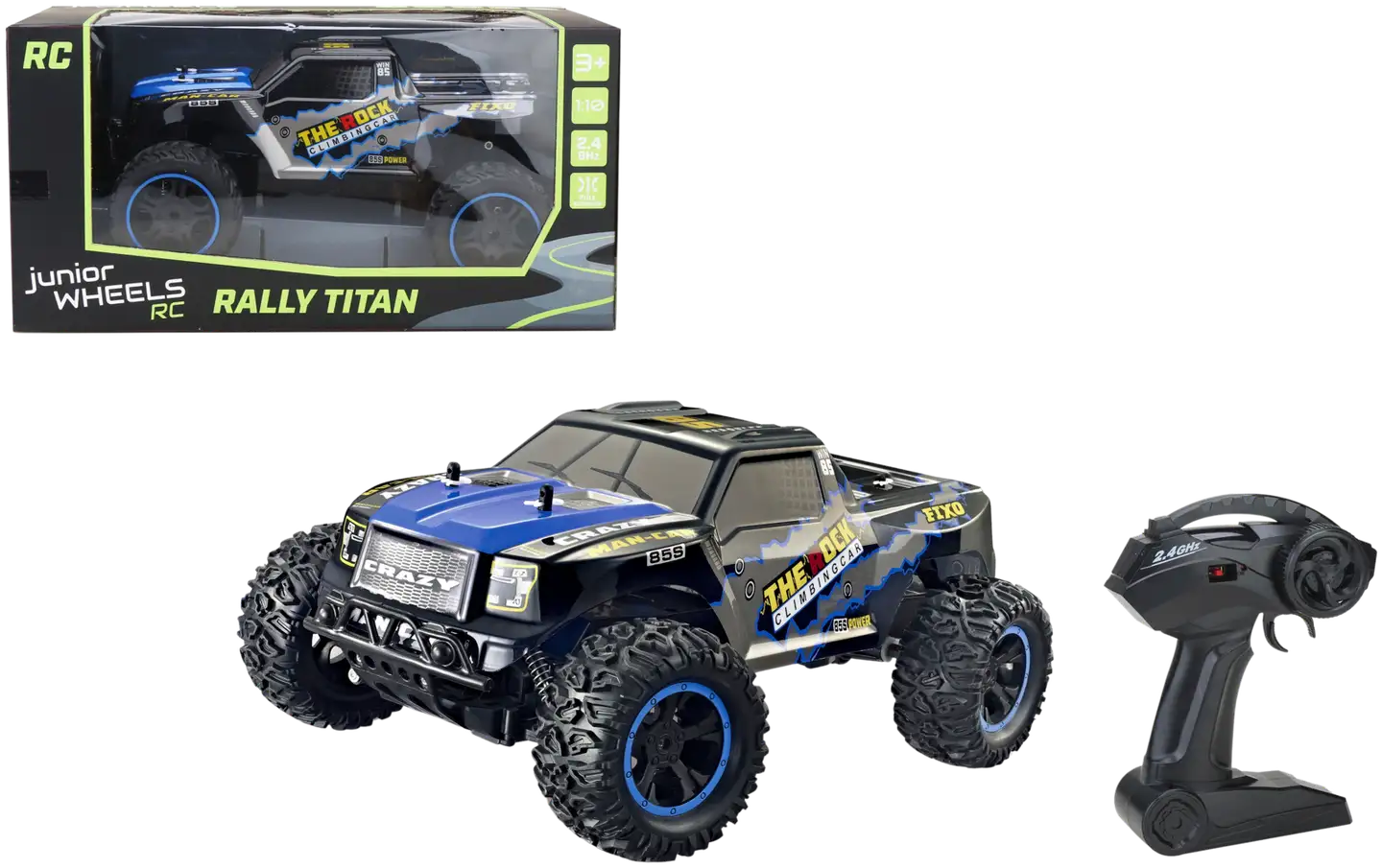 Junior Wheels Rally Titan Rc-Maasturi 1:10 Sin - 2