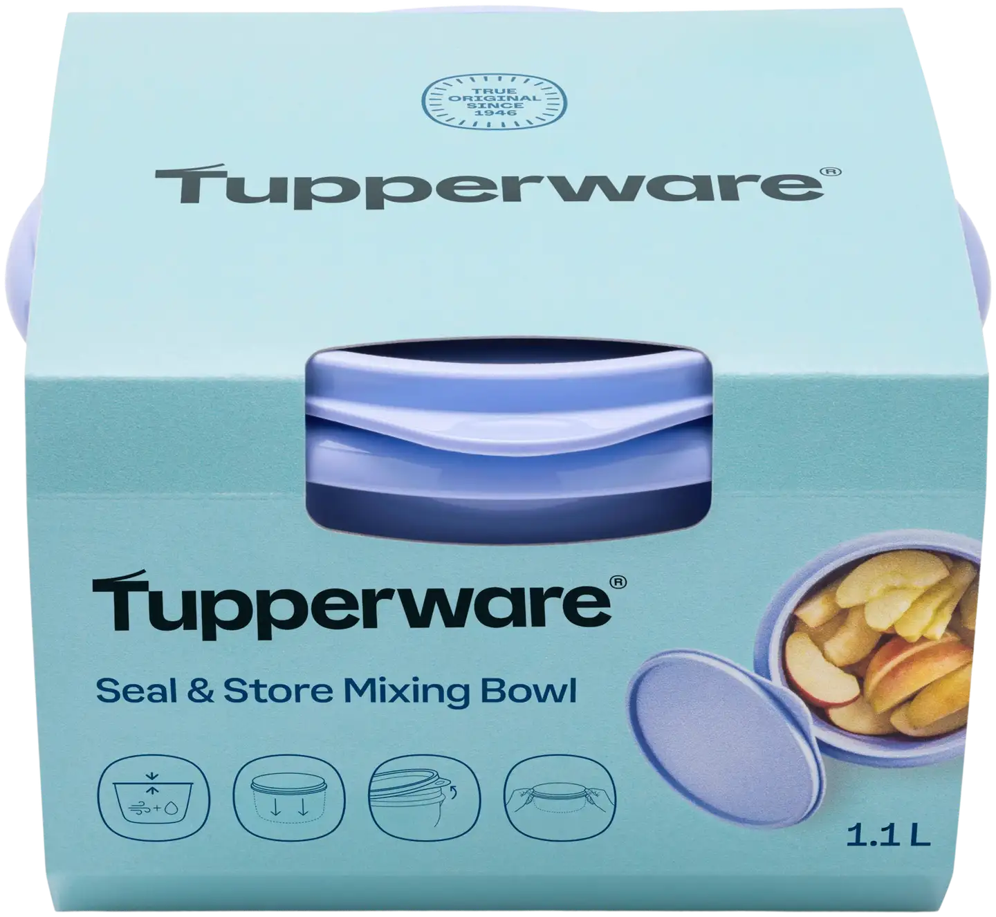 Tupperware vatkauskulho Seal & Store 1,1 l - 8