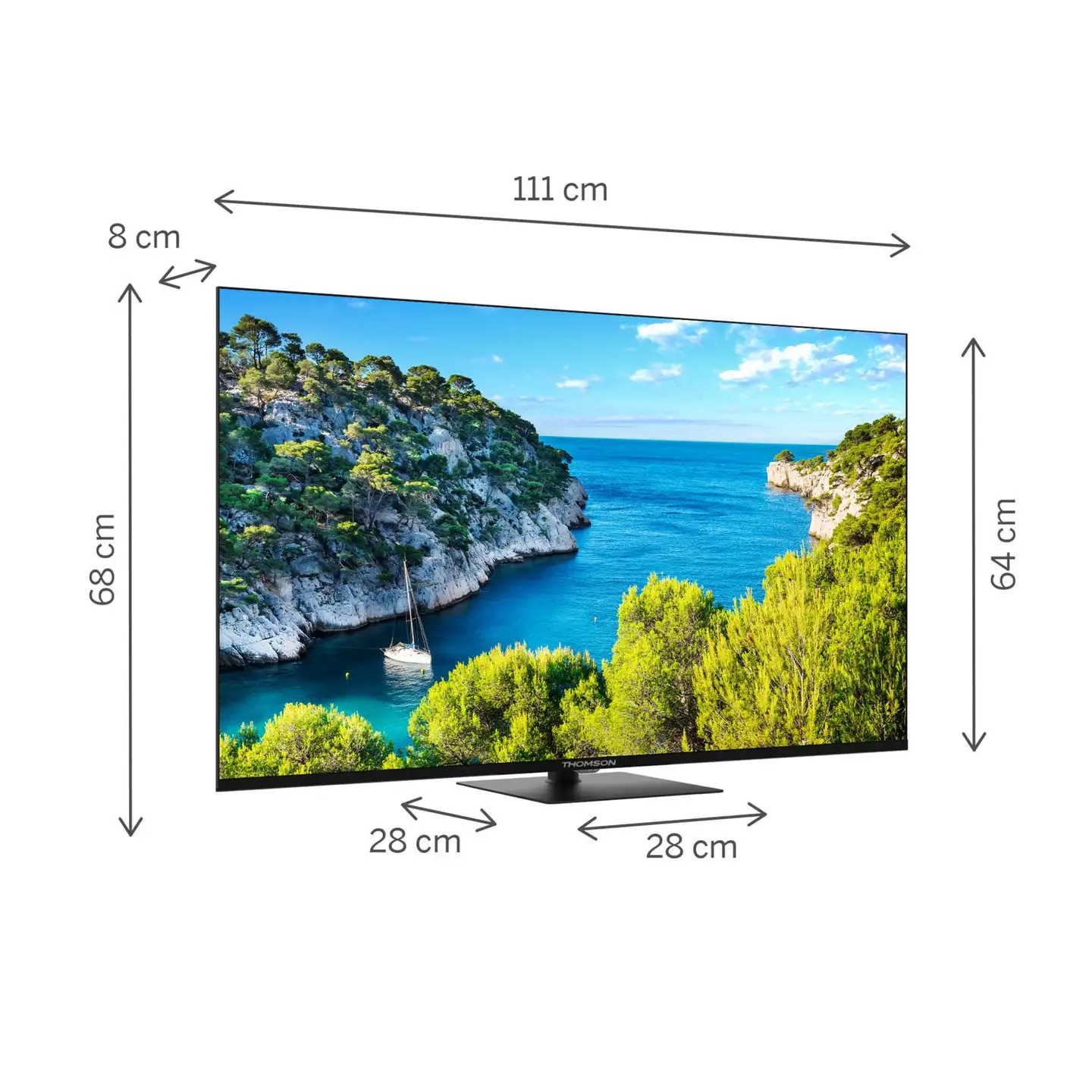 Thomson 50" 4K UHD Google TV 50UG5C14 - 9