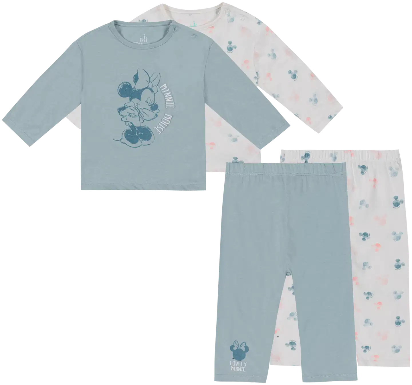 Disney vauvojen pyjama Minni Hiiri I286807 - AQUA - 1