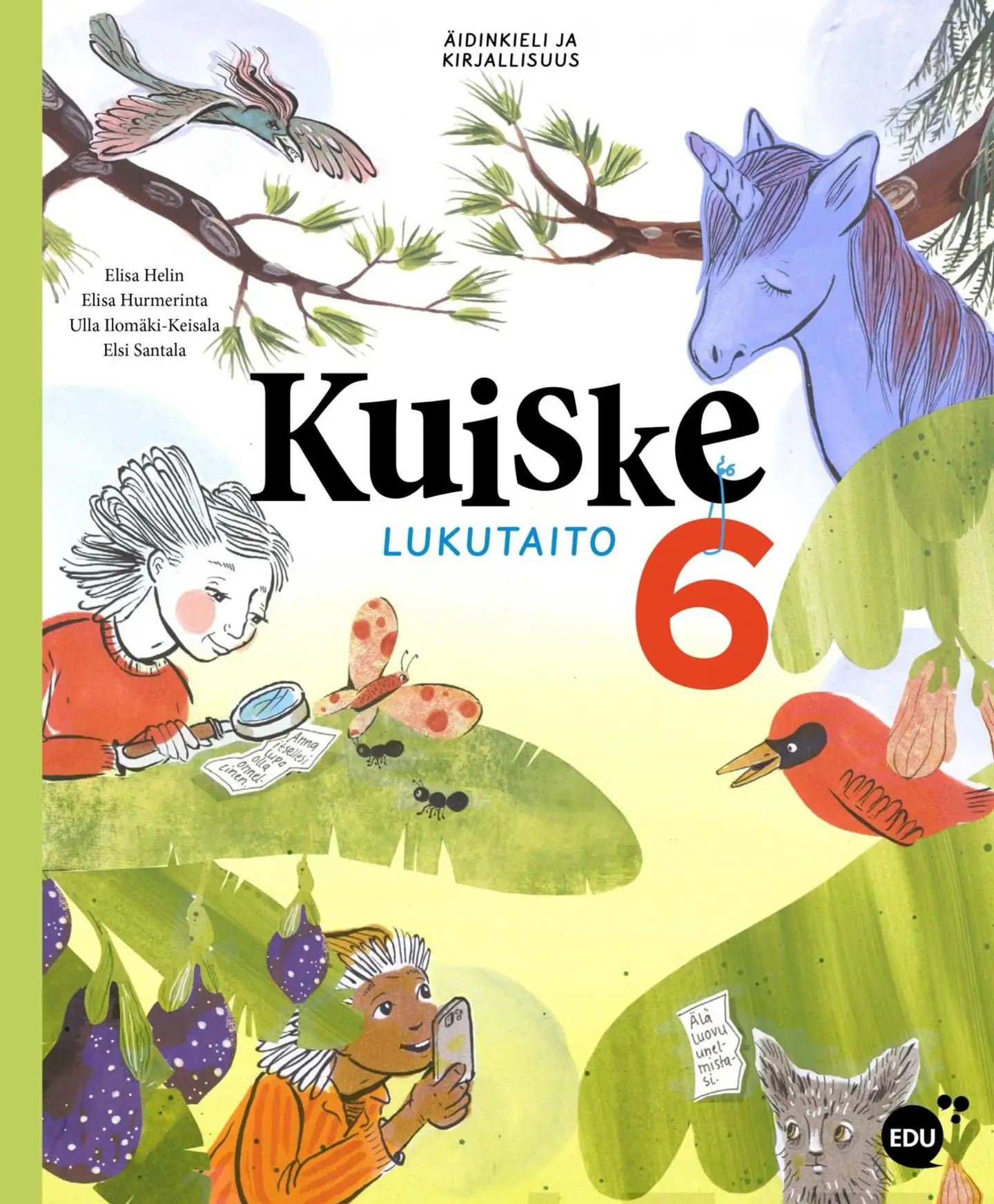 Helin, Kuiske 6 Oppilaan kirja Lukutaito