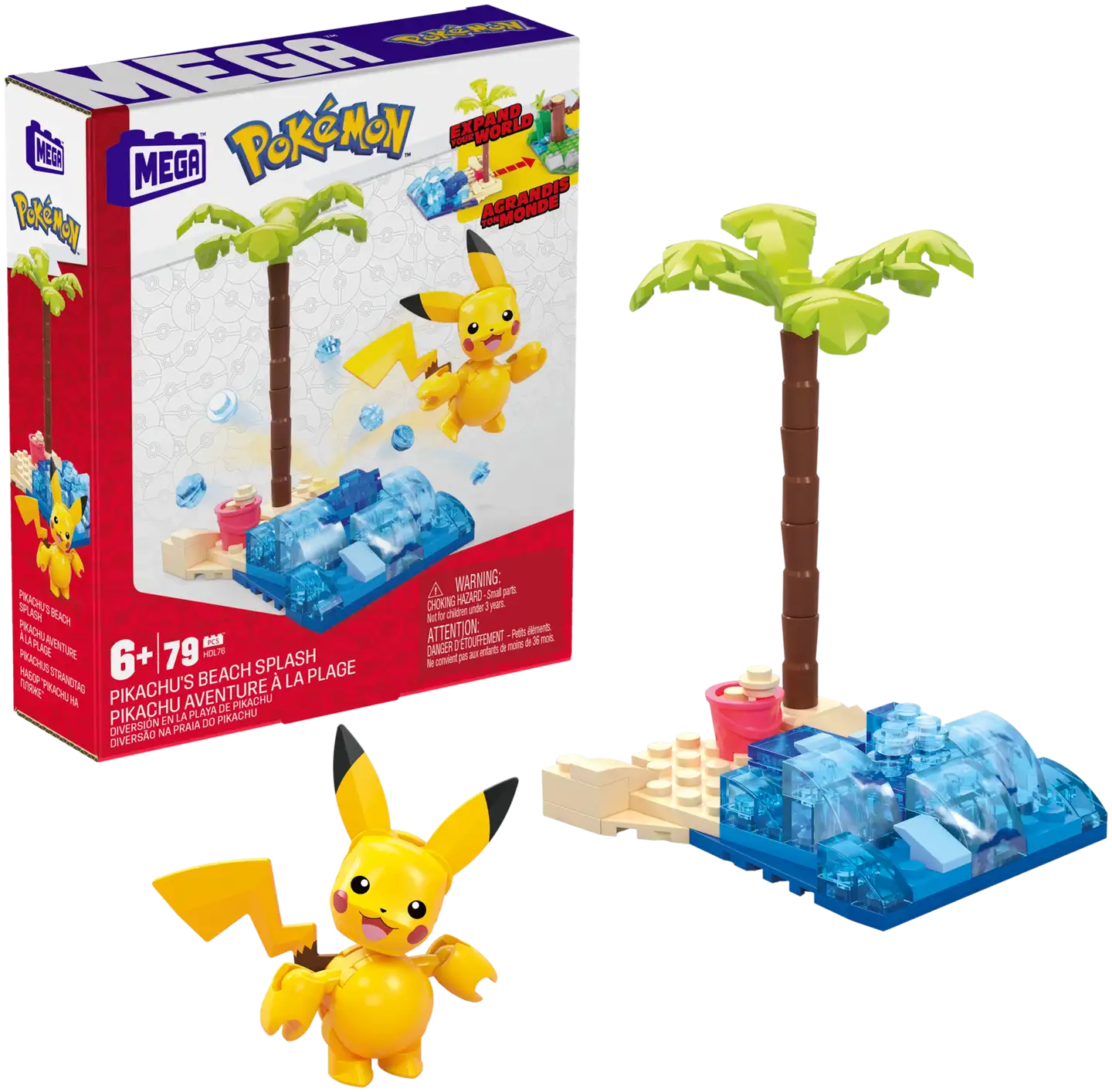 Mega Pokemon Builder Small Playset Hdl75 - 3