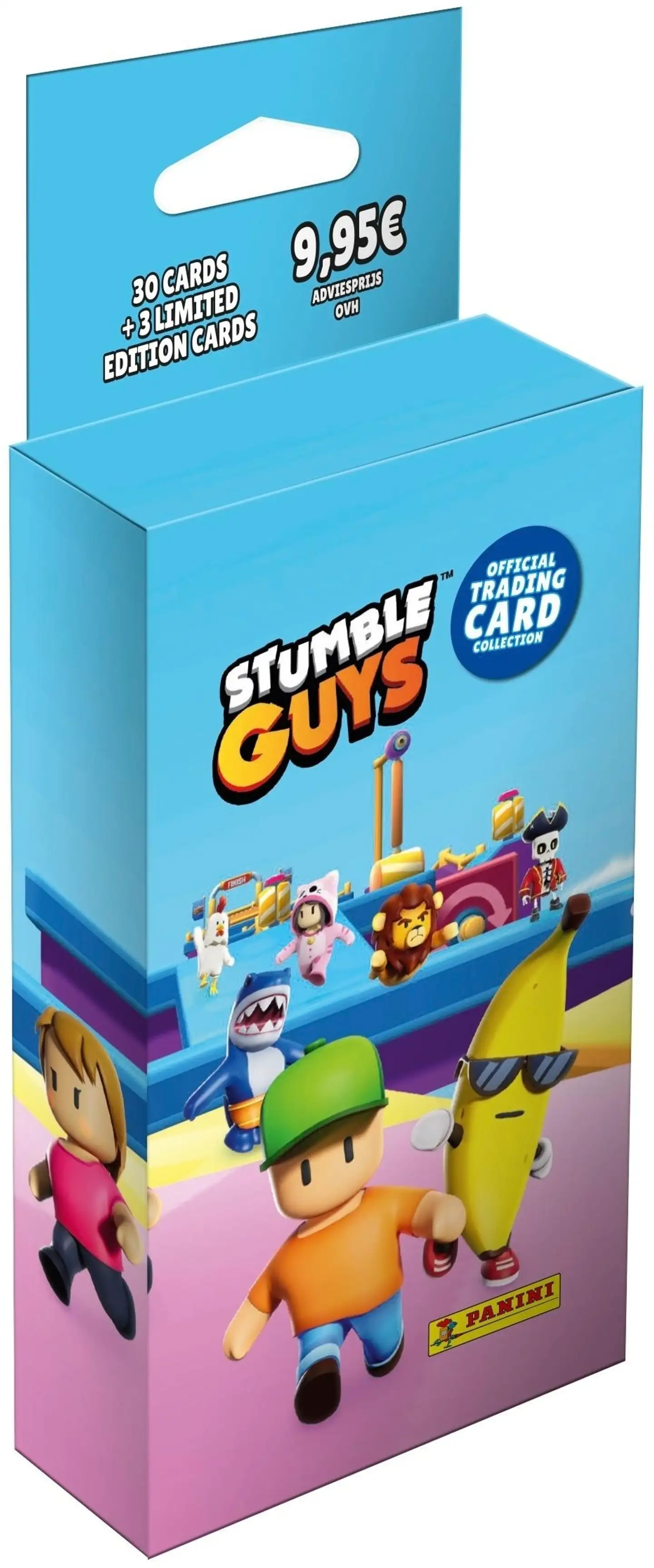 Stumble Guys -5 korttipaketin laatikko 2024 Official Trading Card Collection keräilykortit