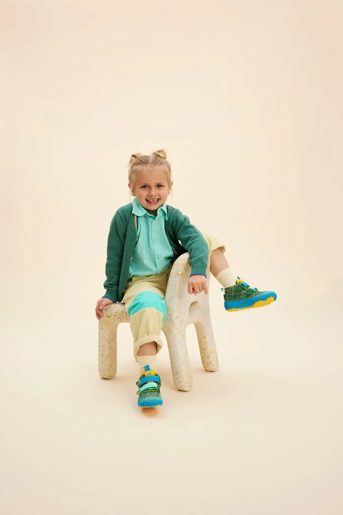 Affenzahn lasten paljasjalkakenkä Low Boot Knit Happy - Creative Bear - 11